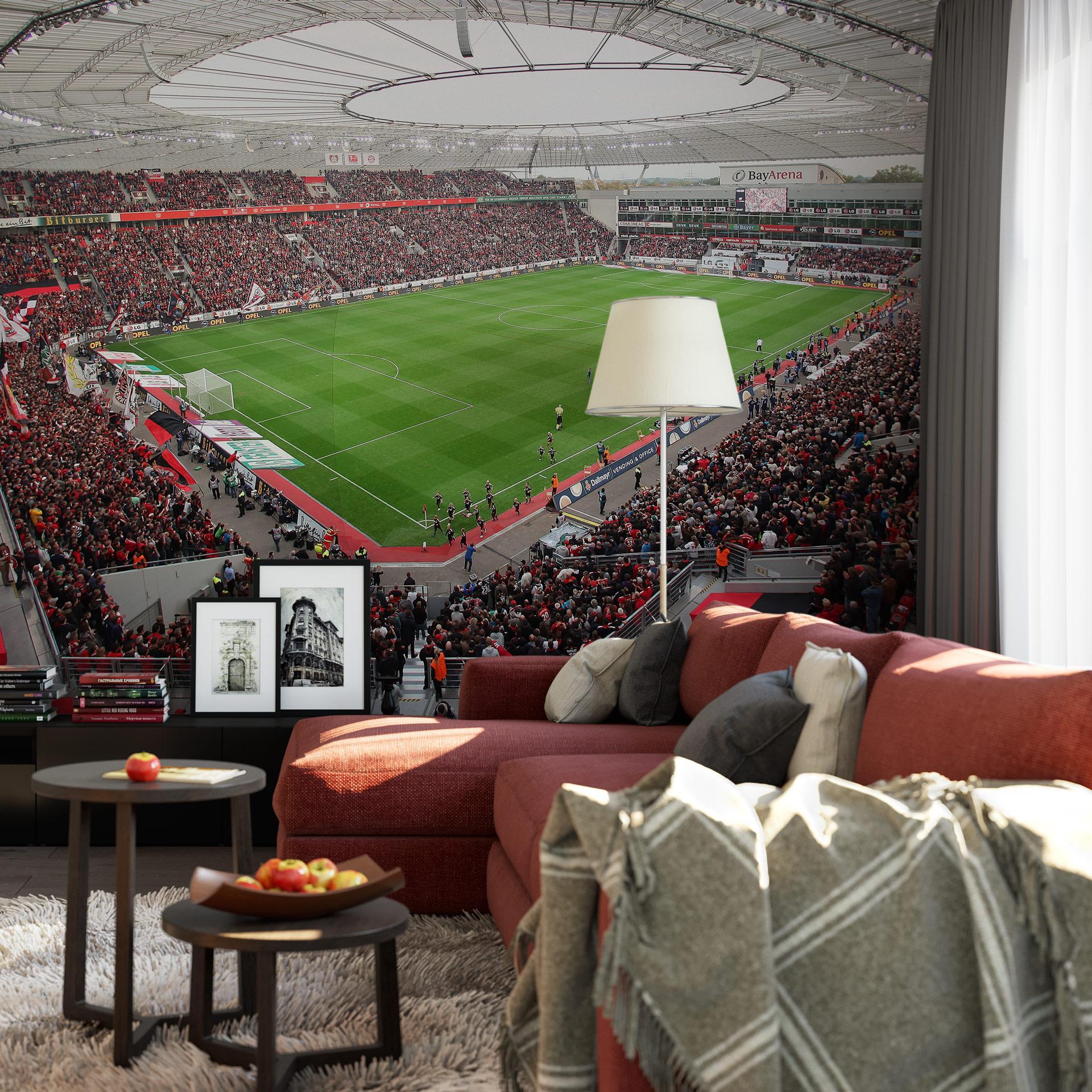 Fototapet BayArena interiør