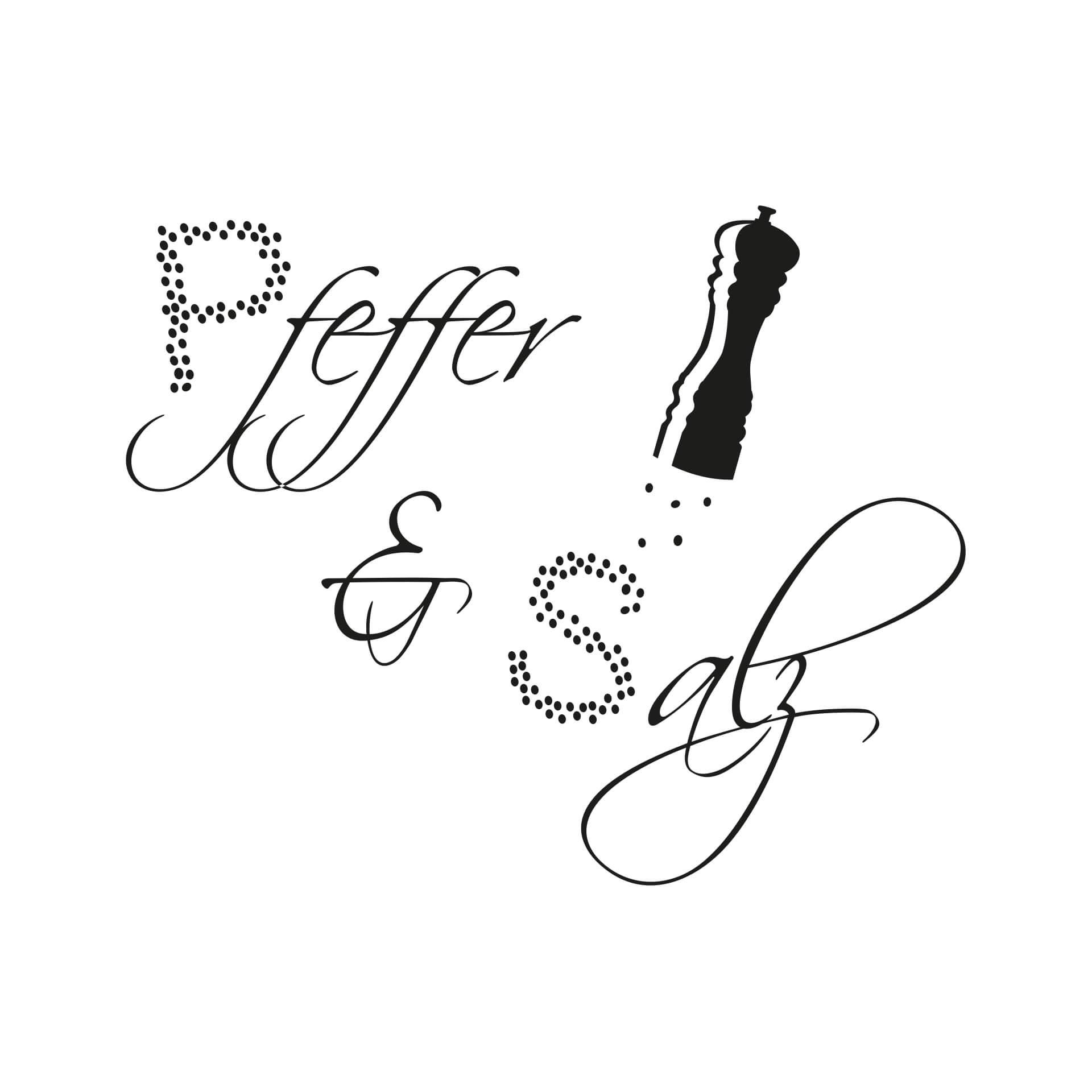 Wandtattoo Pfeffer & Salz