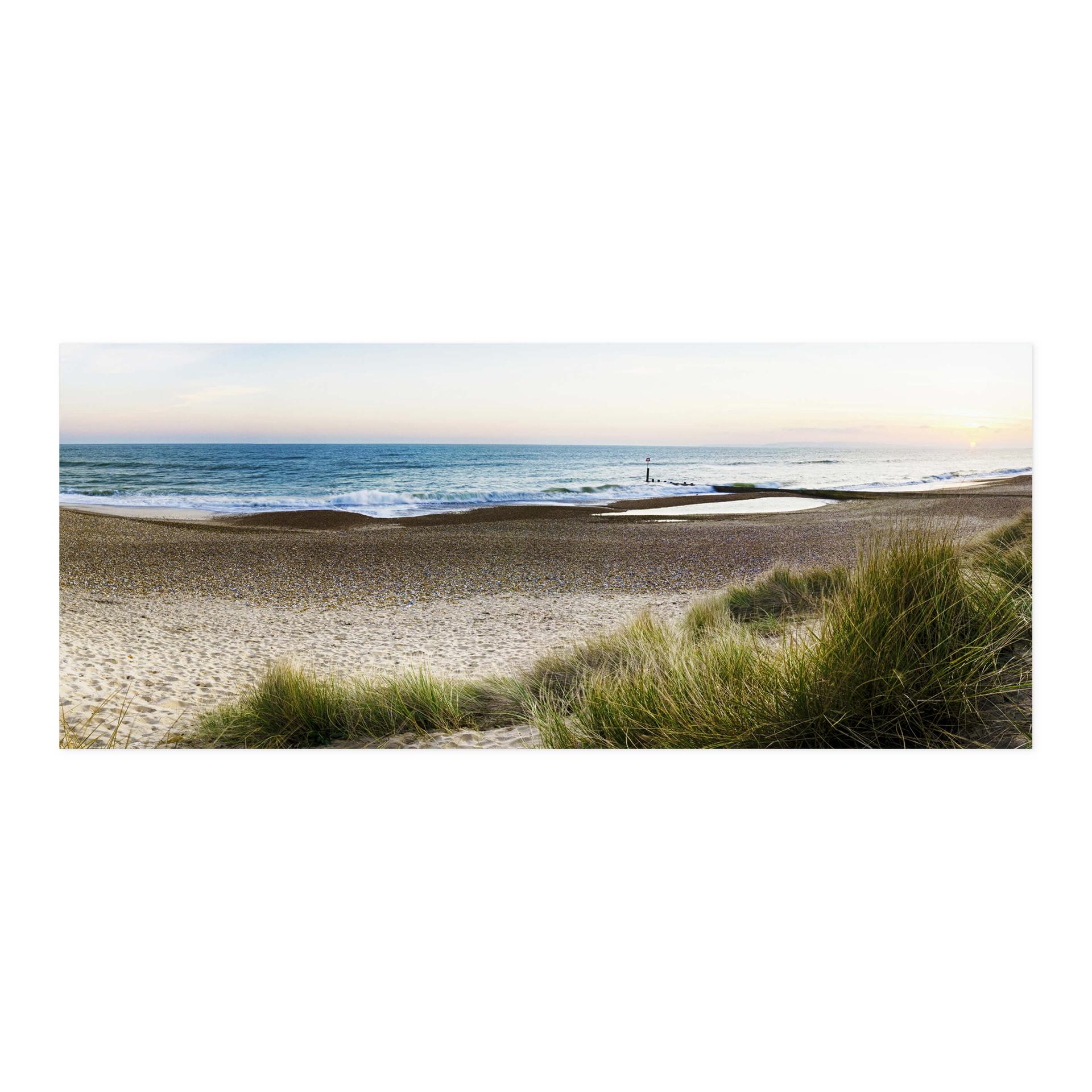 Zelfklevende Keukenachterwand Strandpanorama