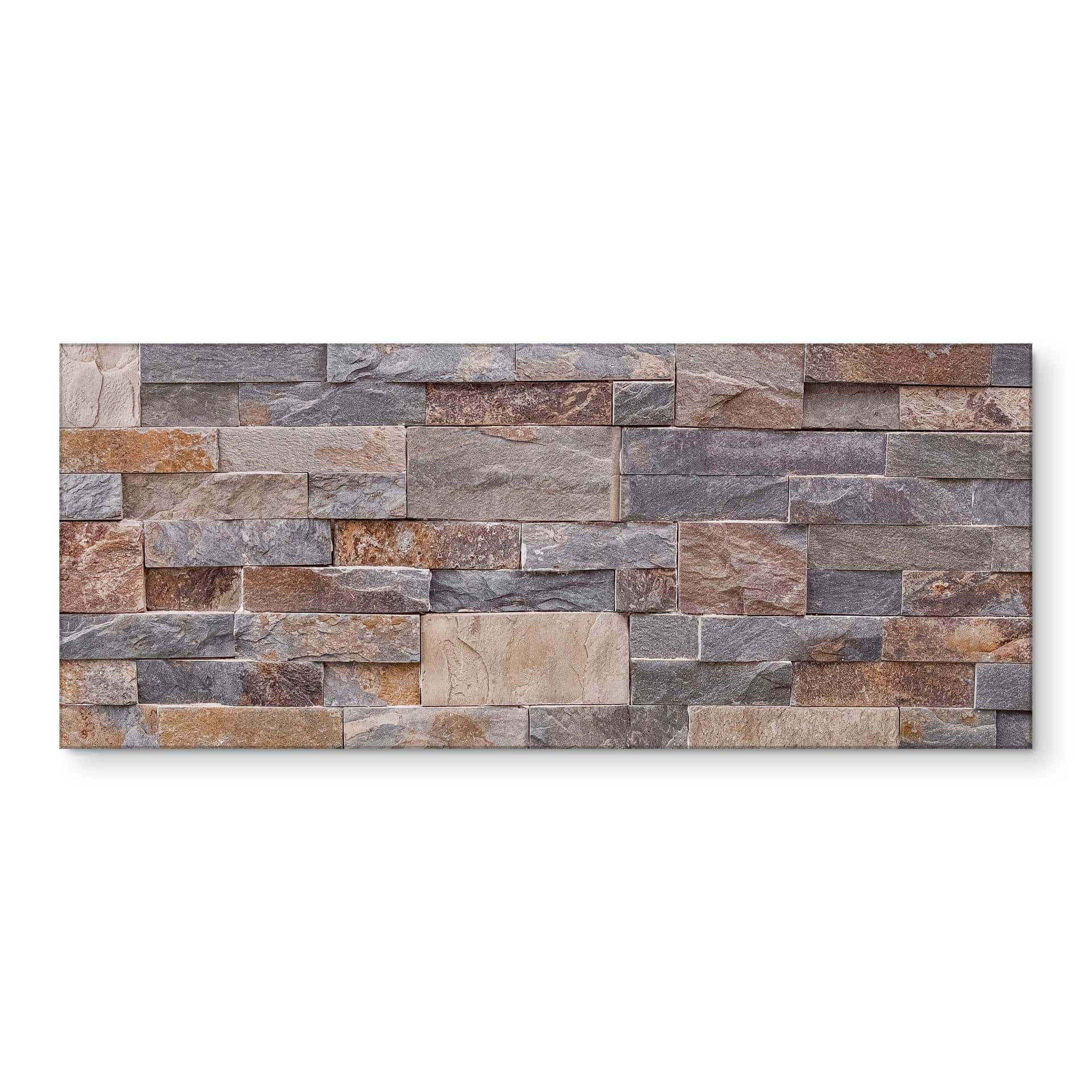 Küchenrückwand 1X Studio - Steinmauer