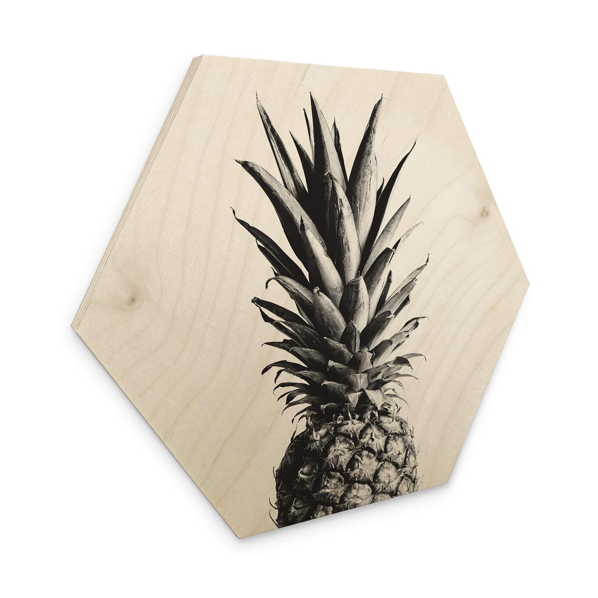 Hexagone - Bois 1X Studio - Ananas