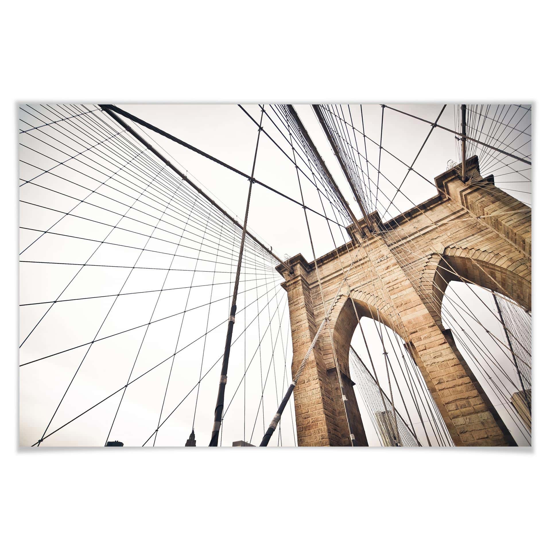 Poster - Brooklyn Bridge Perspective 02
