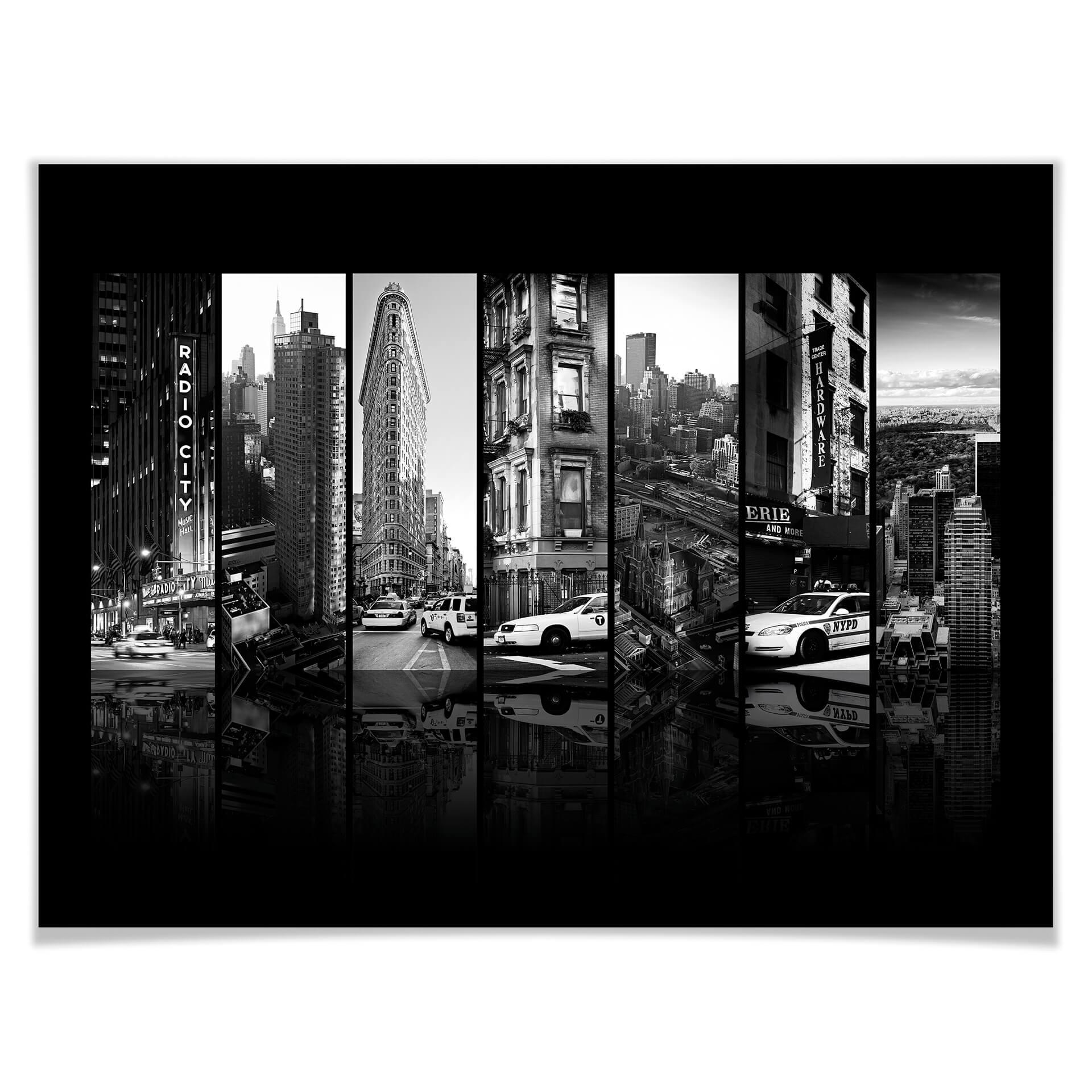 Poster Hugonnard - New York Scenes