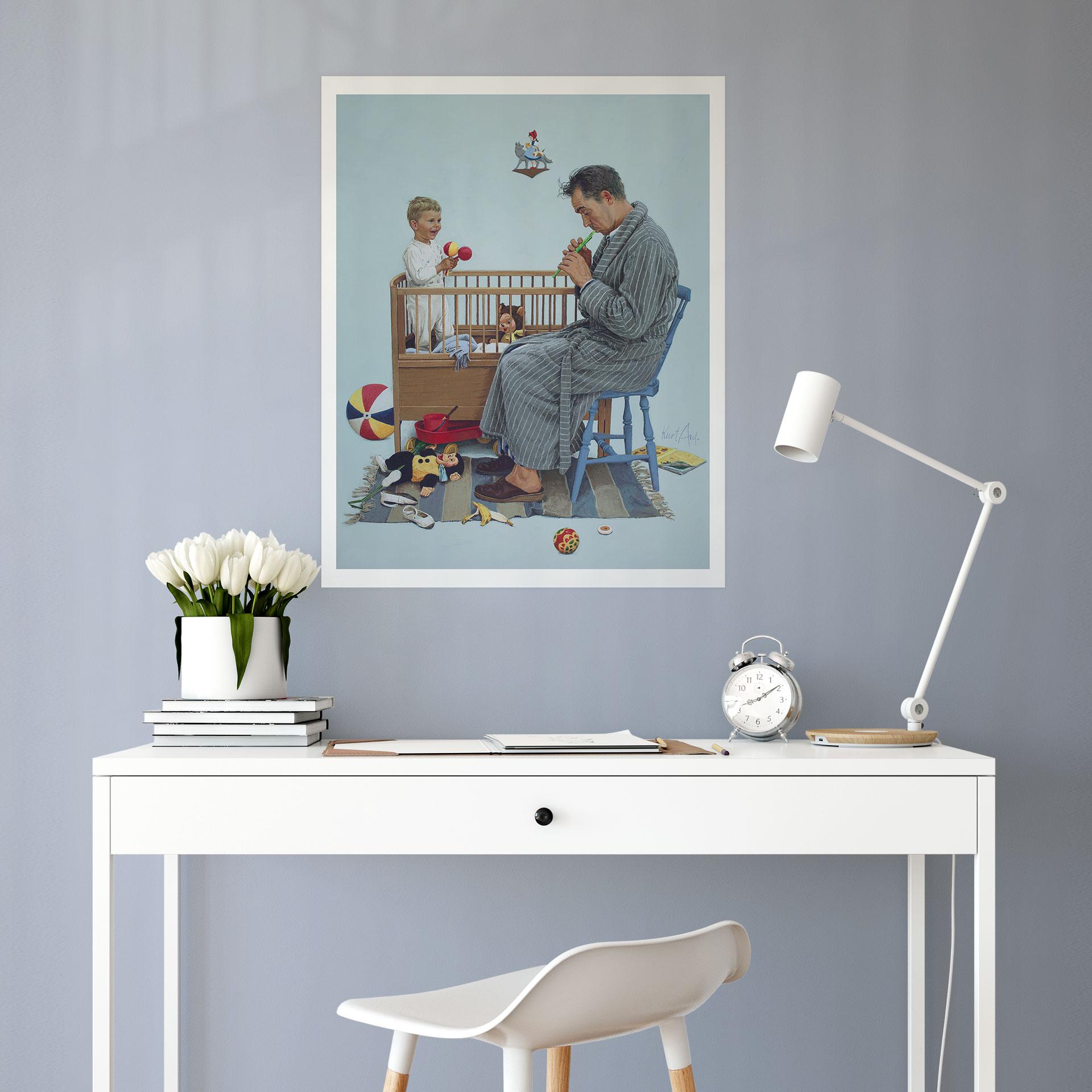 Plakat Kurt Ard - Śpij, mój mały książę, śpij... (1962)