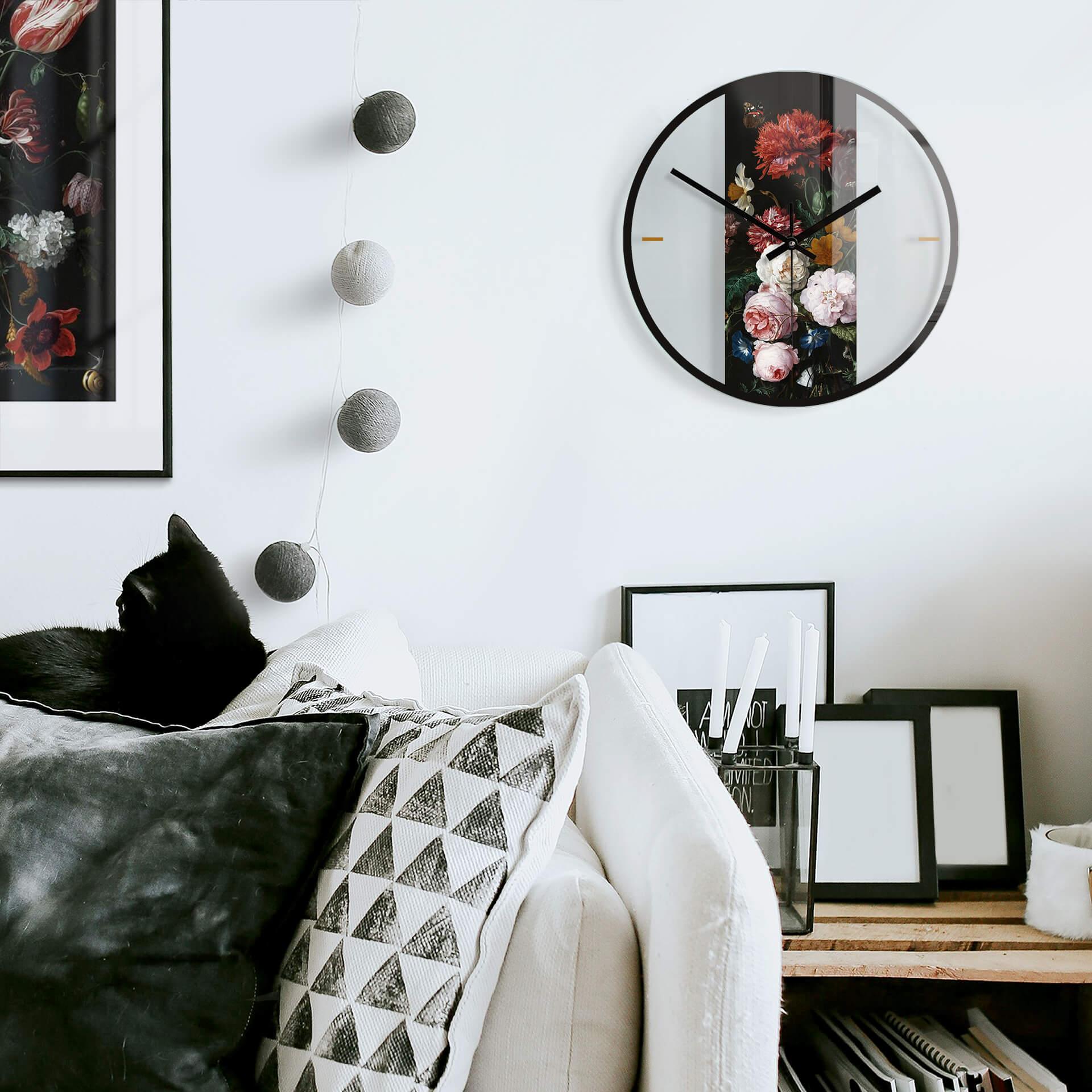 Orologio in vetro Heem - Natura morta