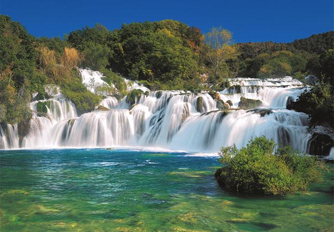 Fotobehang Krka Falls