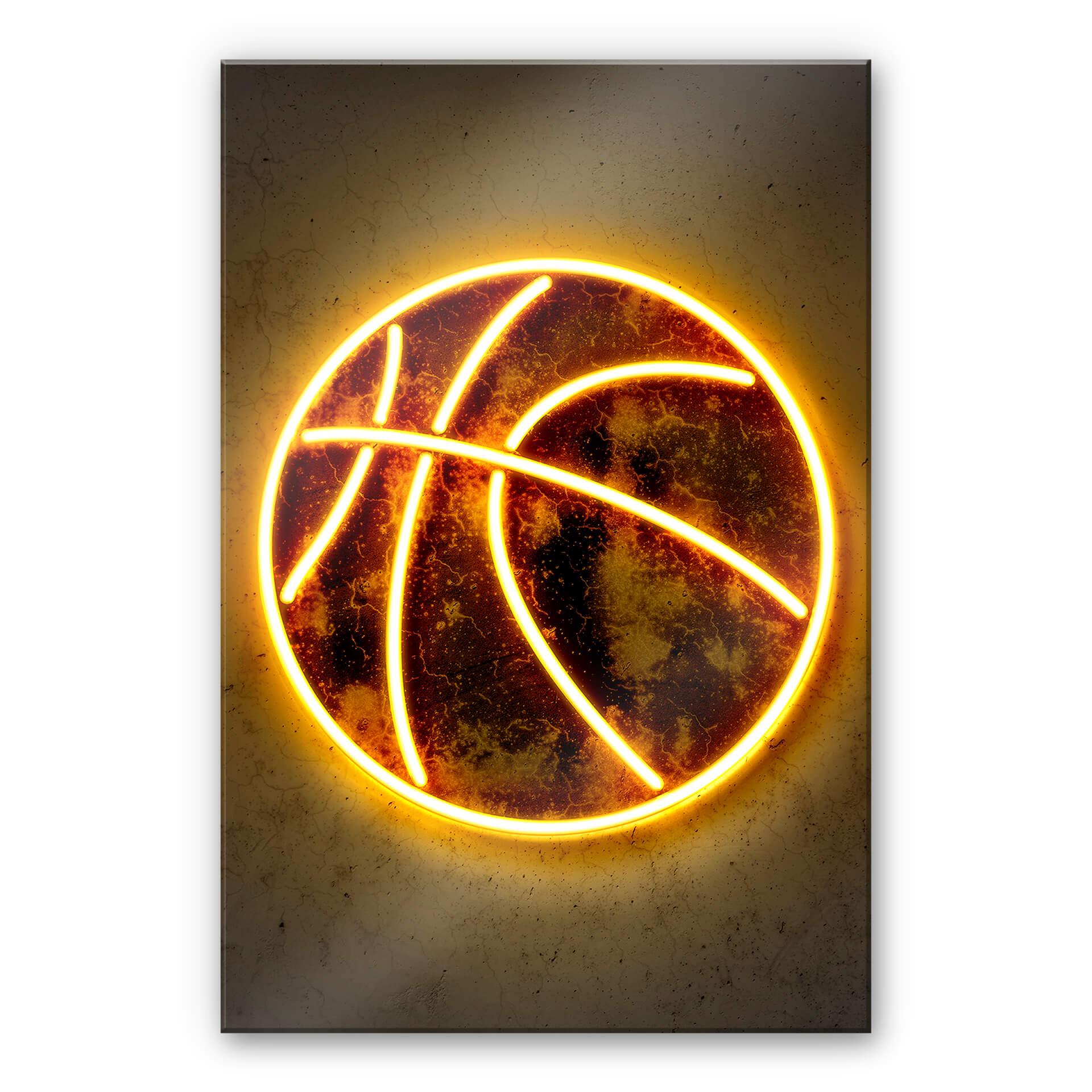 Akrylbillede Mielu - Basketball