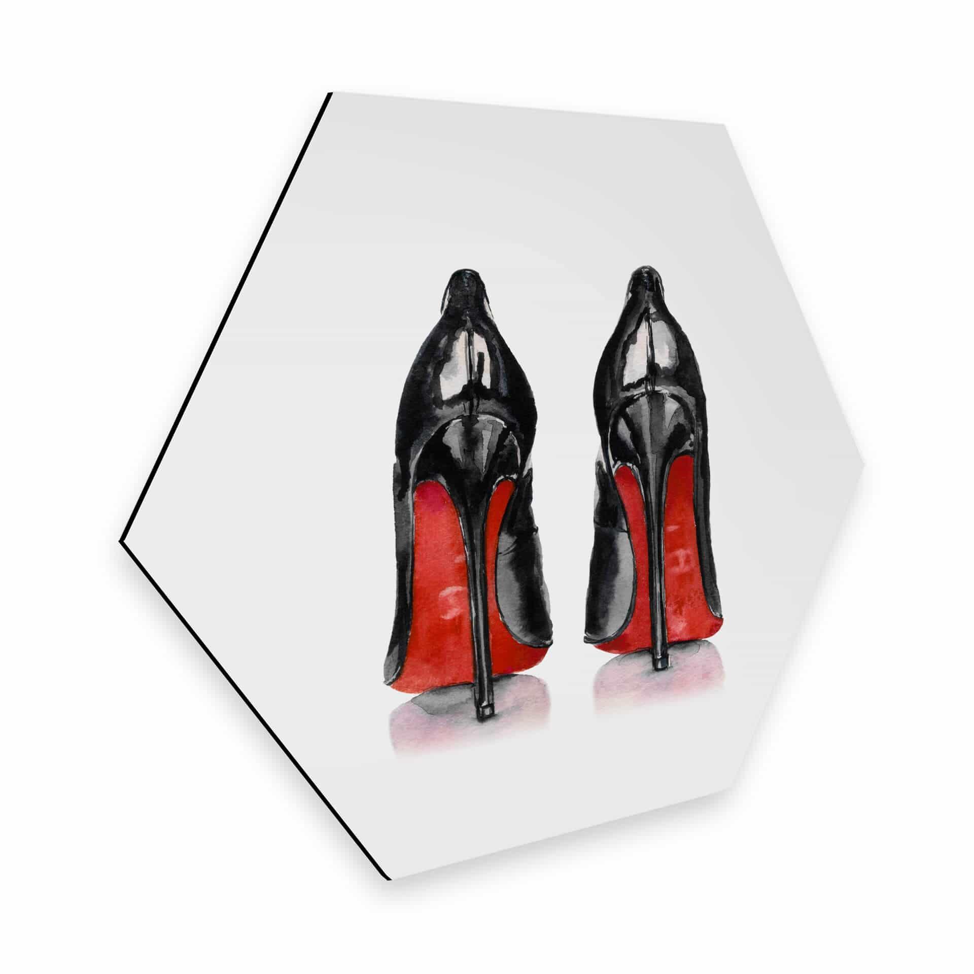 Hexagon Dibond High Heels