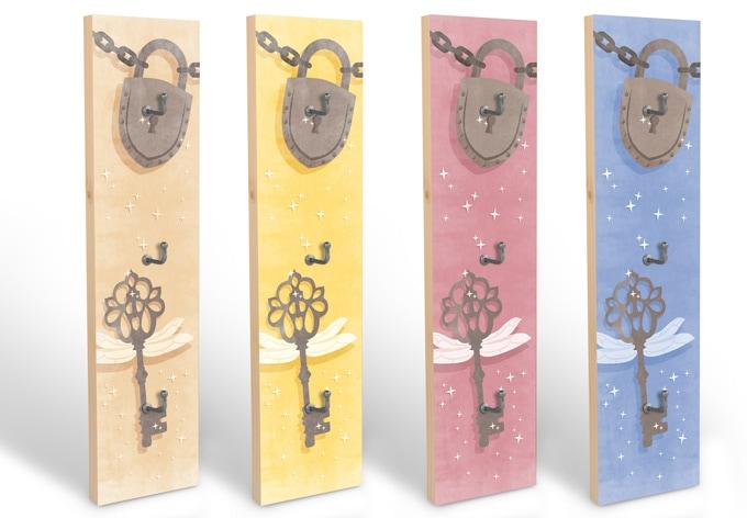 Portachiavi Fairytale + 3 ganci