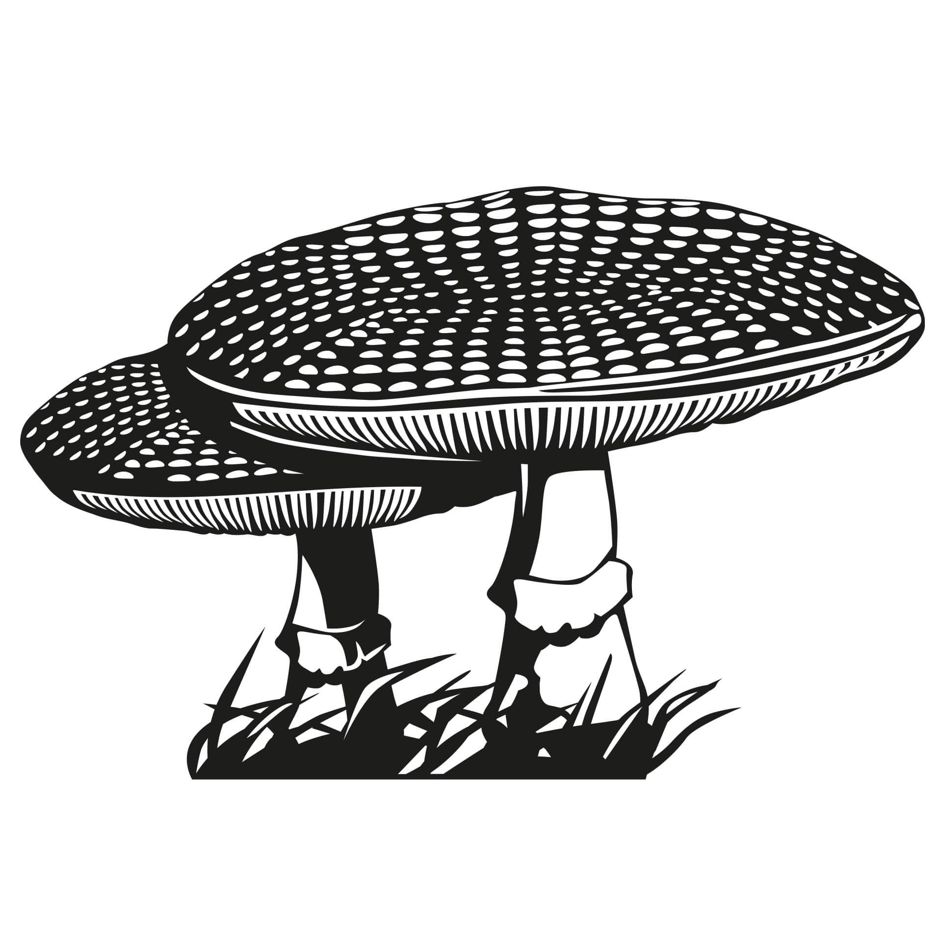 Muursticker Paddestoelen 2