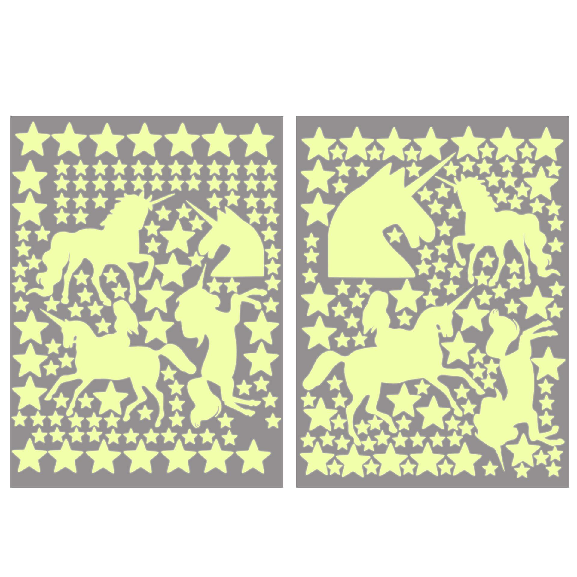 Glow in the Dark Eenhoorn - Set