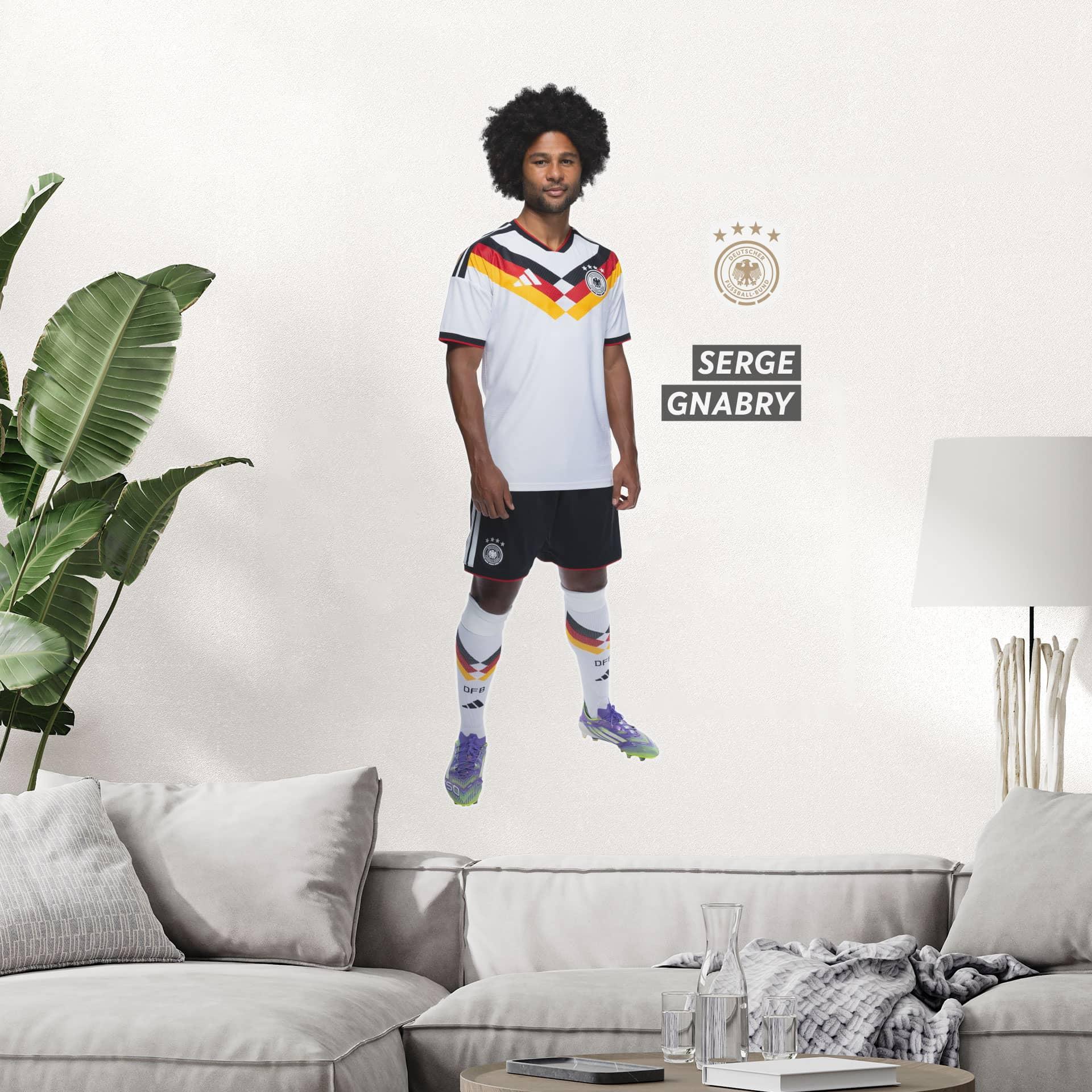 DFB Sticker WM 2026, Wandtattoo Serge Gnabry