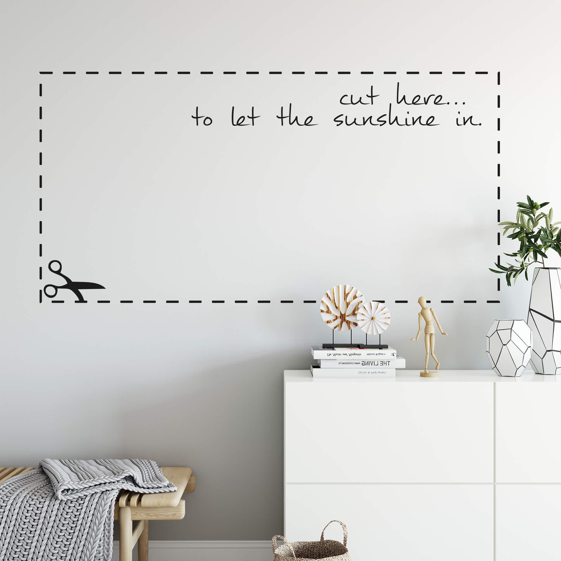 Wallsticker -  cut here...