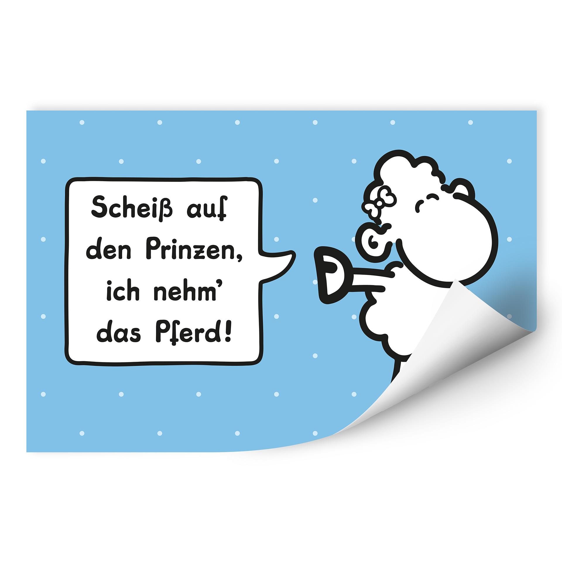 Wallprint W - sheepworld Worthelden Prinz