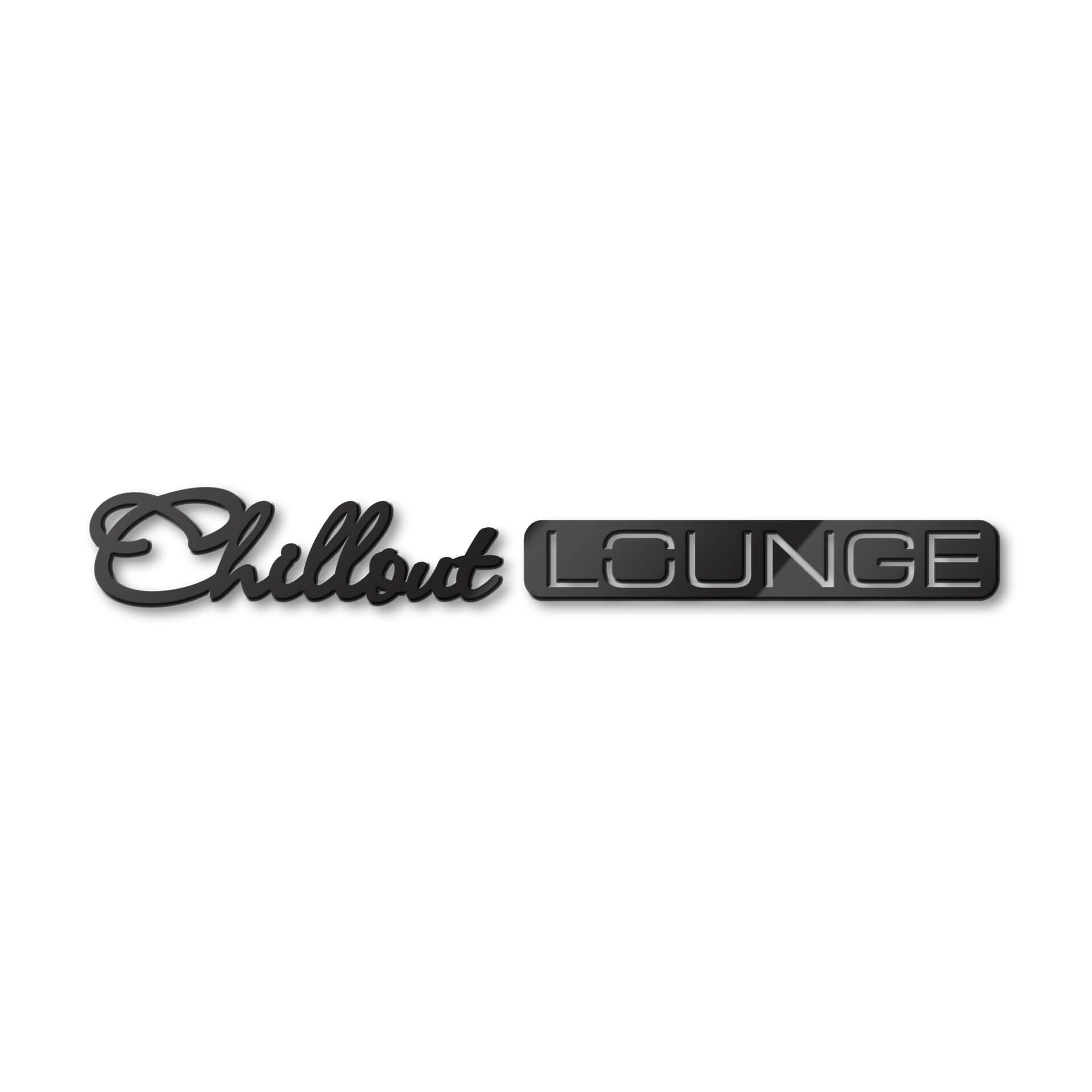 Lettere in acrilico Chillout Lounge