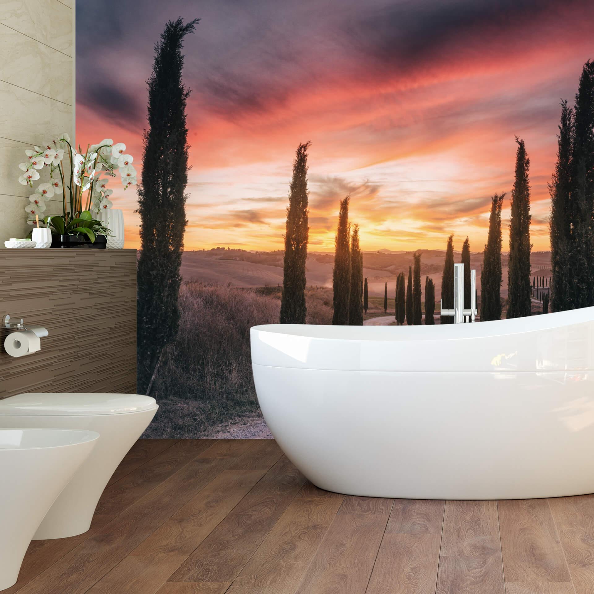 Fototapet - Anton Tuscany - Sunset