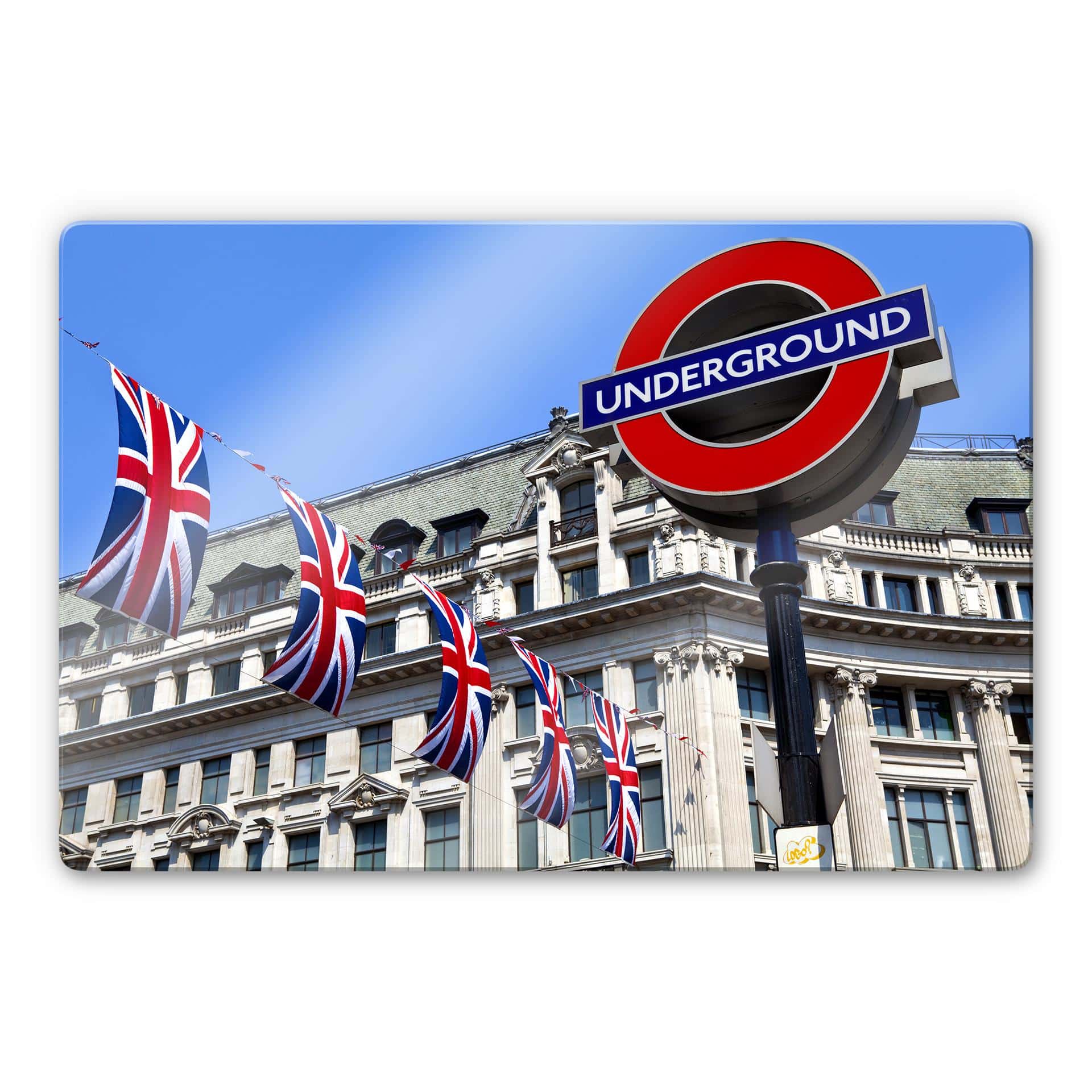 Glasbillede - London undergrund
