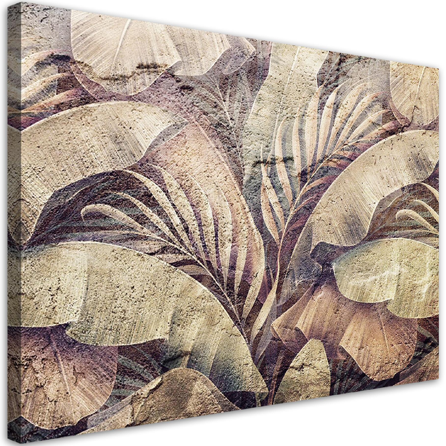 Canvasbillede, Palmer jungle blade natur