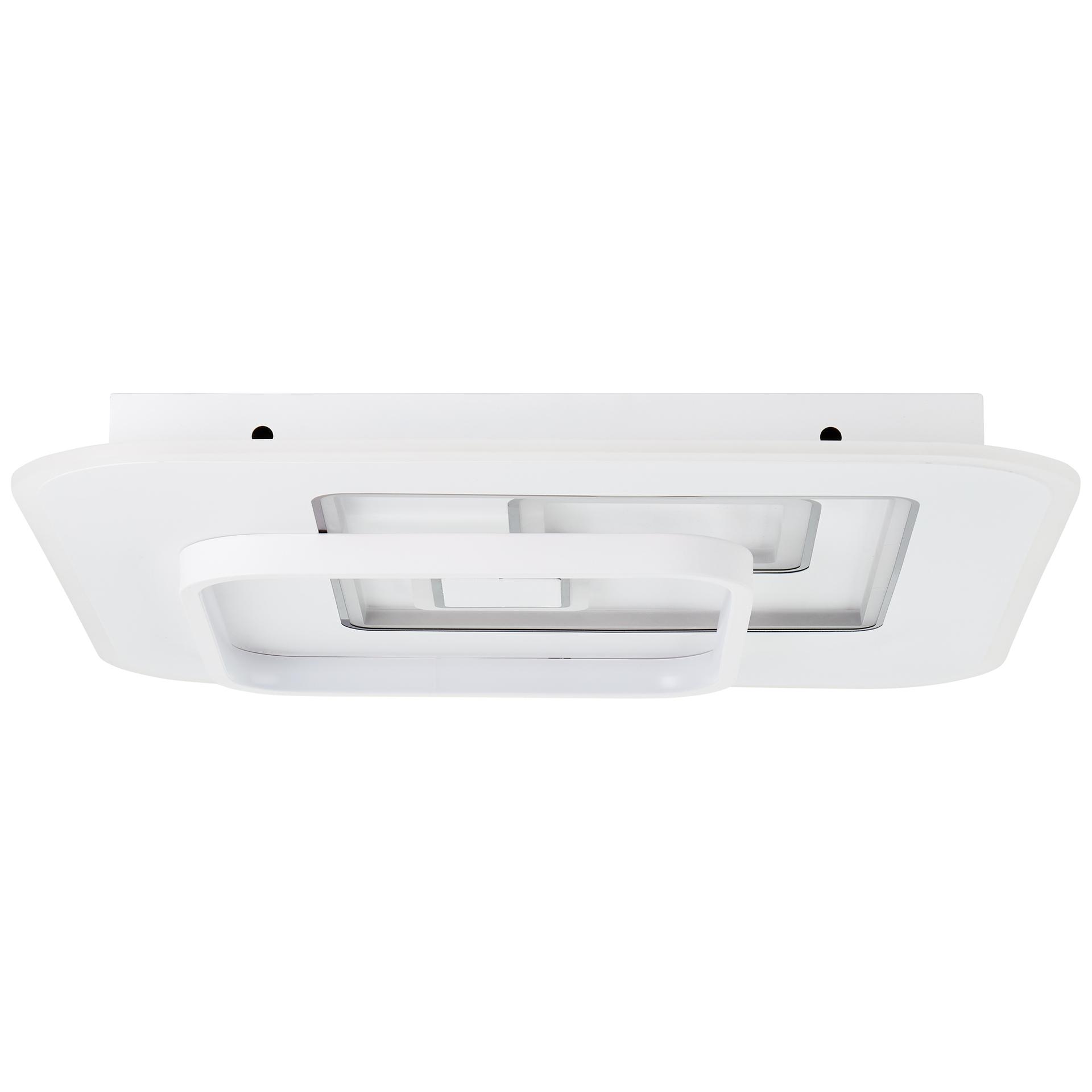 Deckenleuchte Haily, weiß, 49,5 x 7 cm, LED-Deckenleuchte, dimmbar