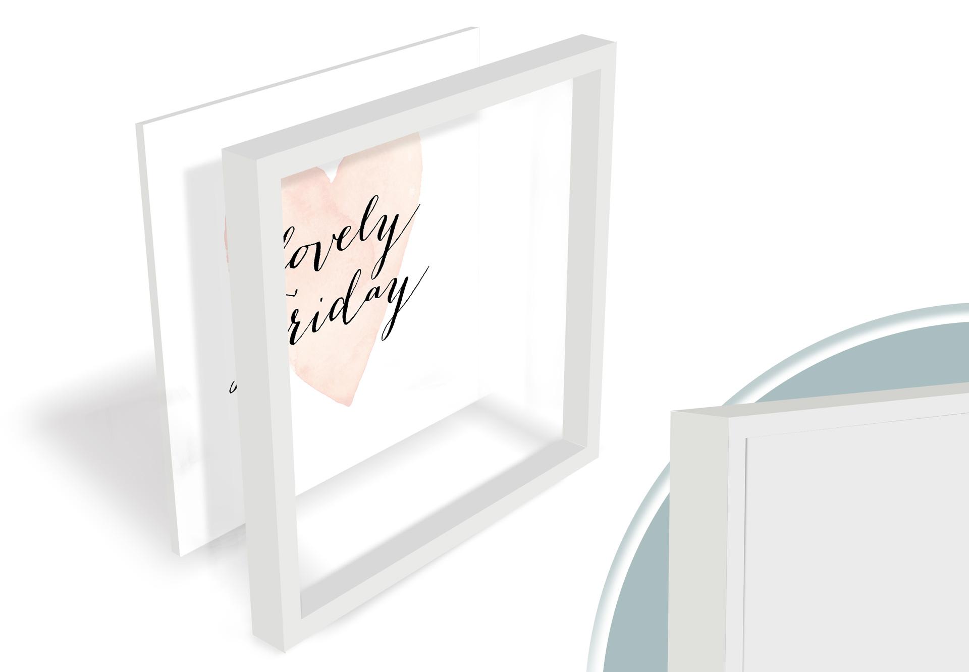 Wandbild Confetti & Cream - Lovely Friday