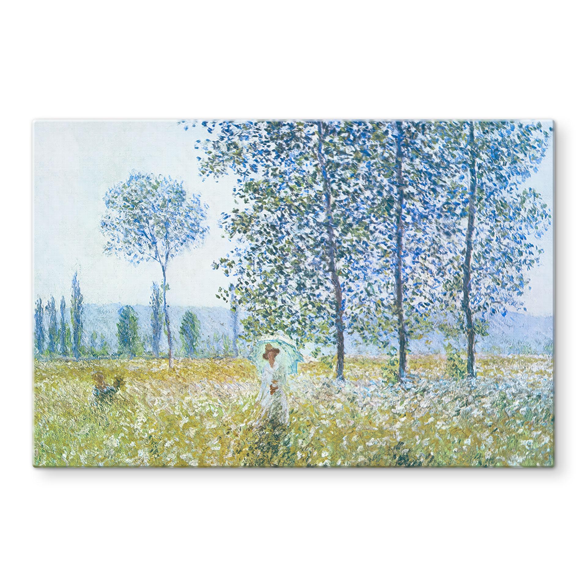 Stænkplade Monet - Marker om foråret