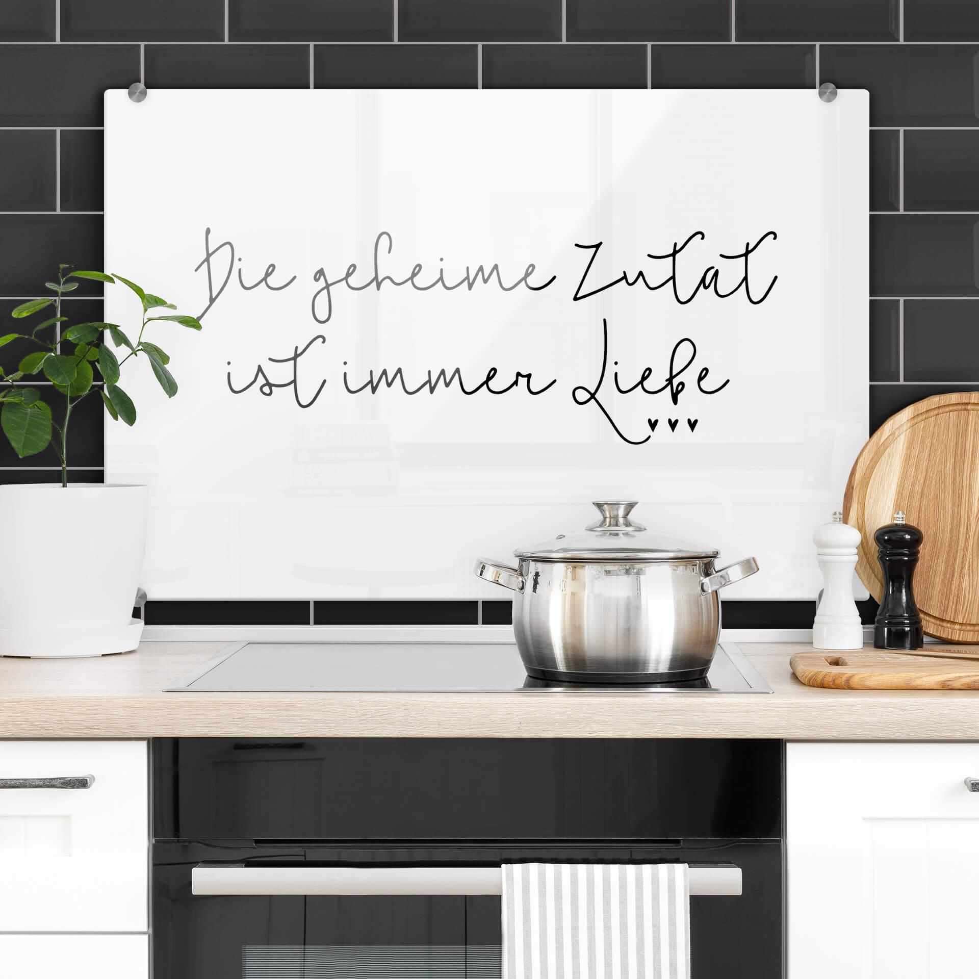 Stænkplade - Die geheime Zutat ist immer Liebe