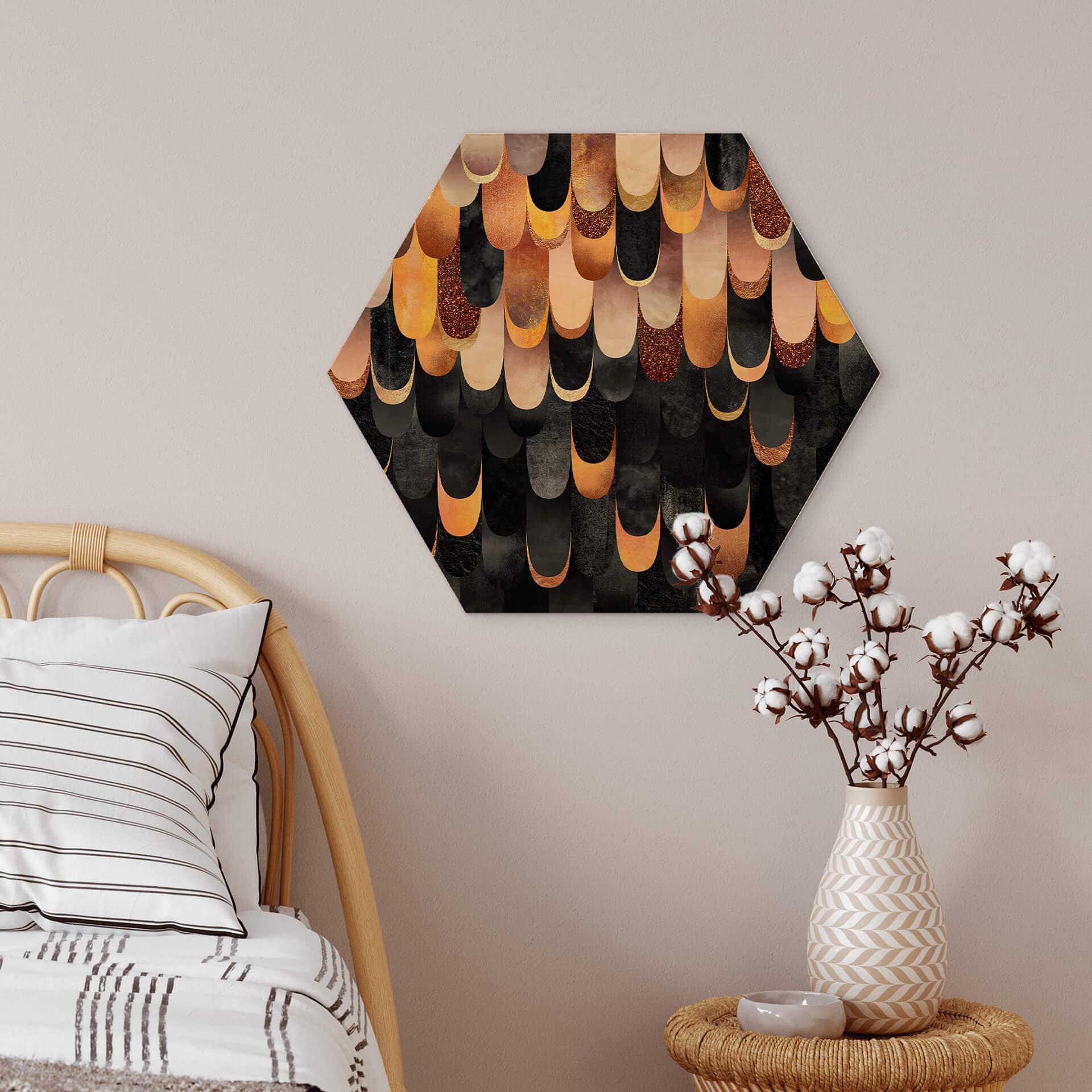 Hexagon Hout Fredriksson - Feathers
