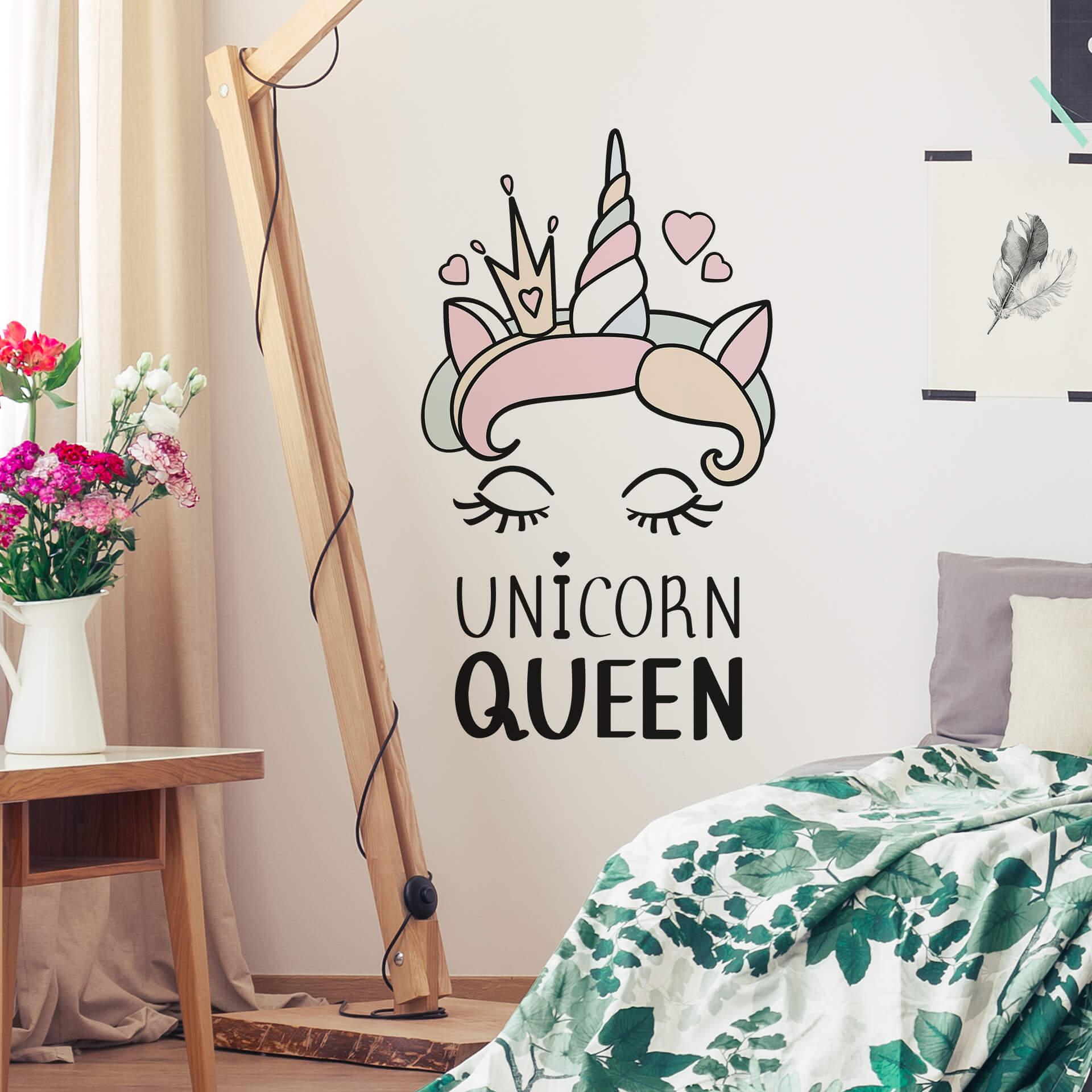 Sticker mural Kvilis - Unicorn Queen