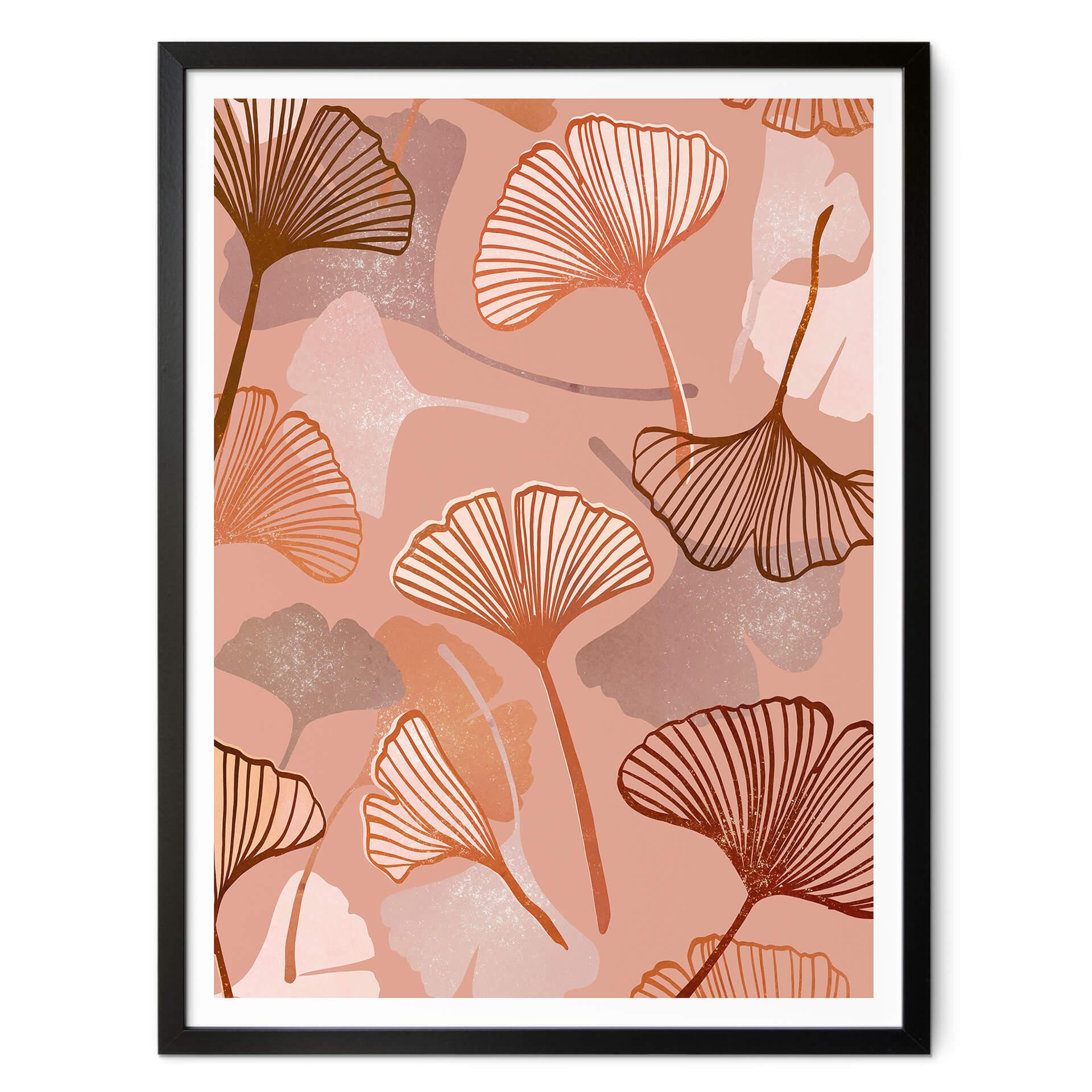 Póster Goed Blauw - Ginkgo
