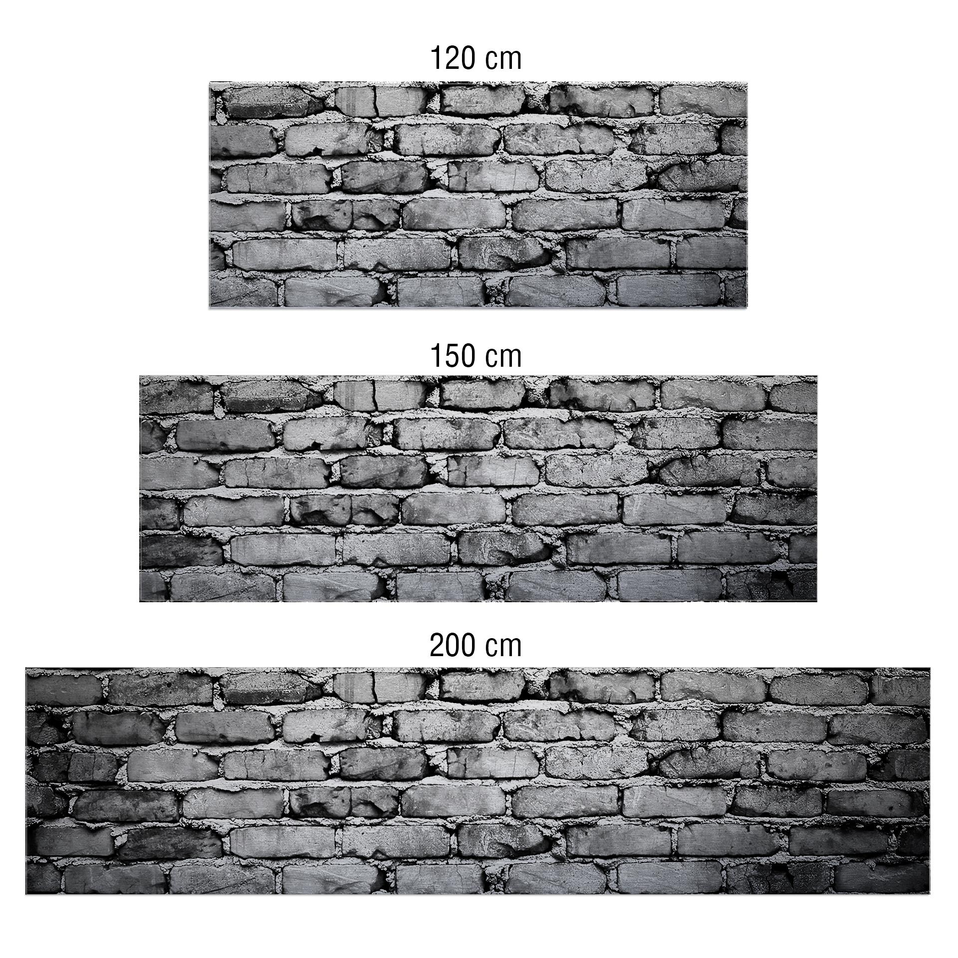 Keukenachterwand - Alu-Dibond Zilver - Muur 04