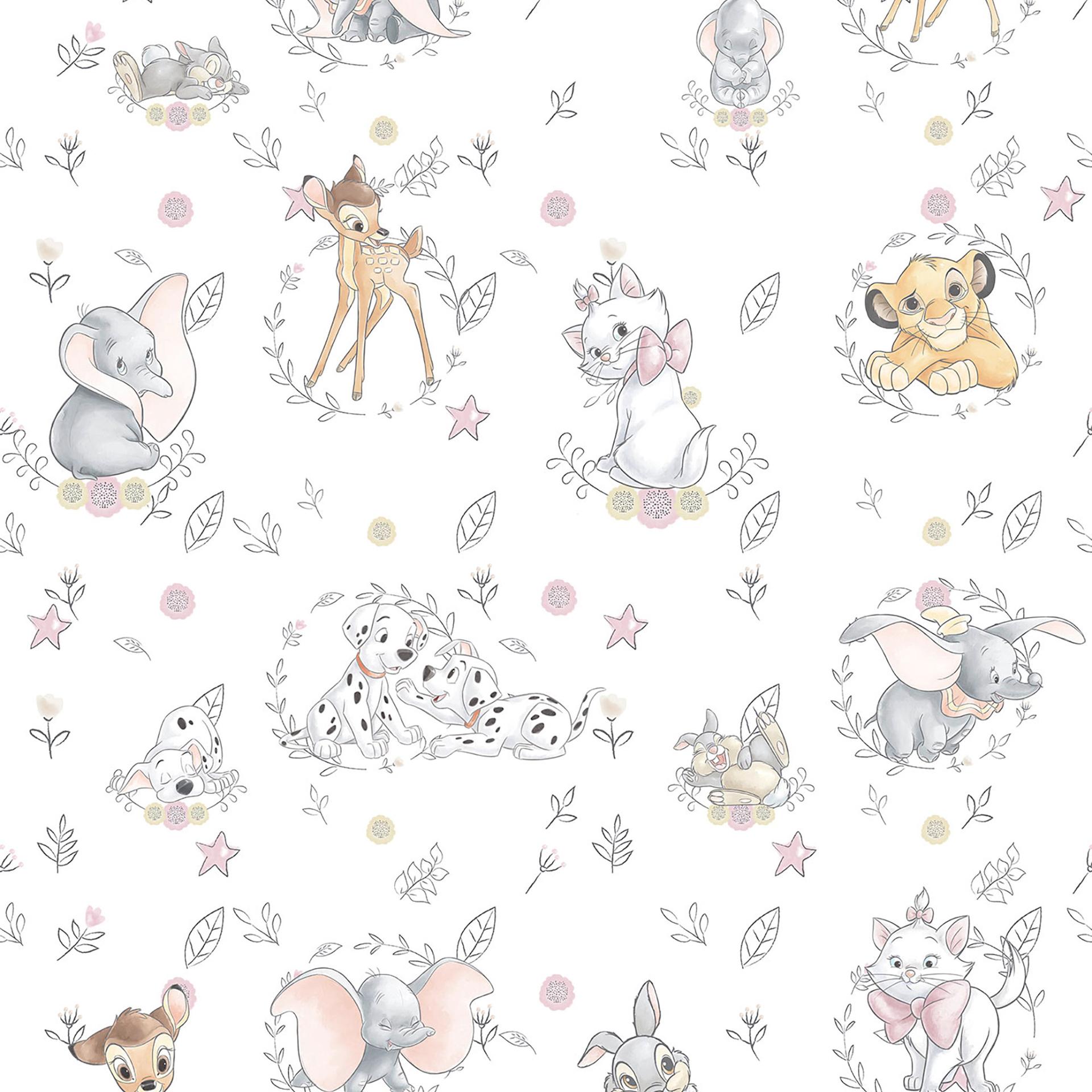 Non-woven tapet - Bedste venner - 200 x 280 cm