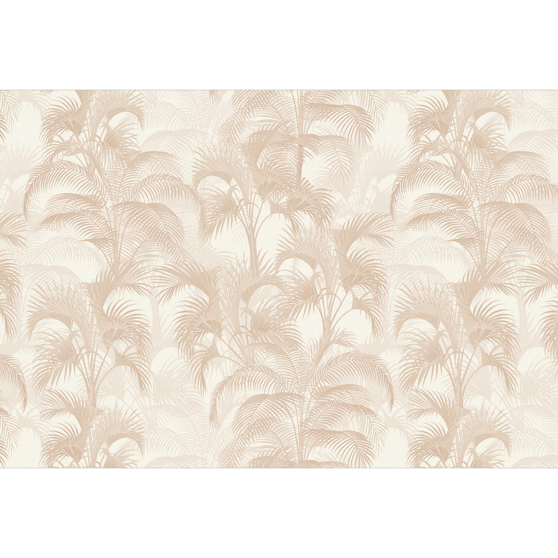 Palmbomen in de jungle beige - Palmbehang - Bloomery Decor