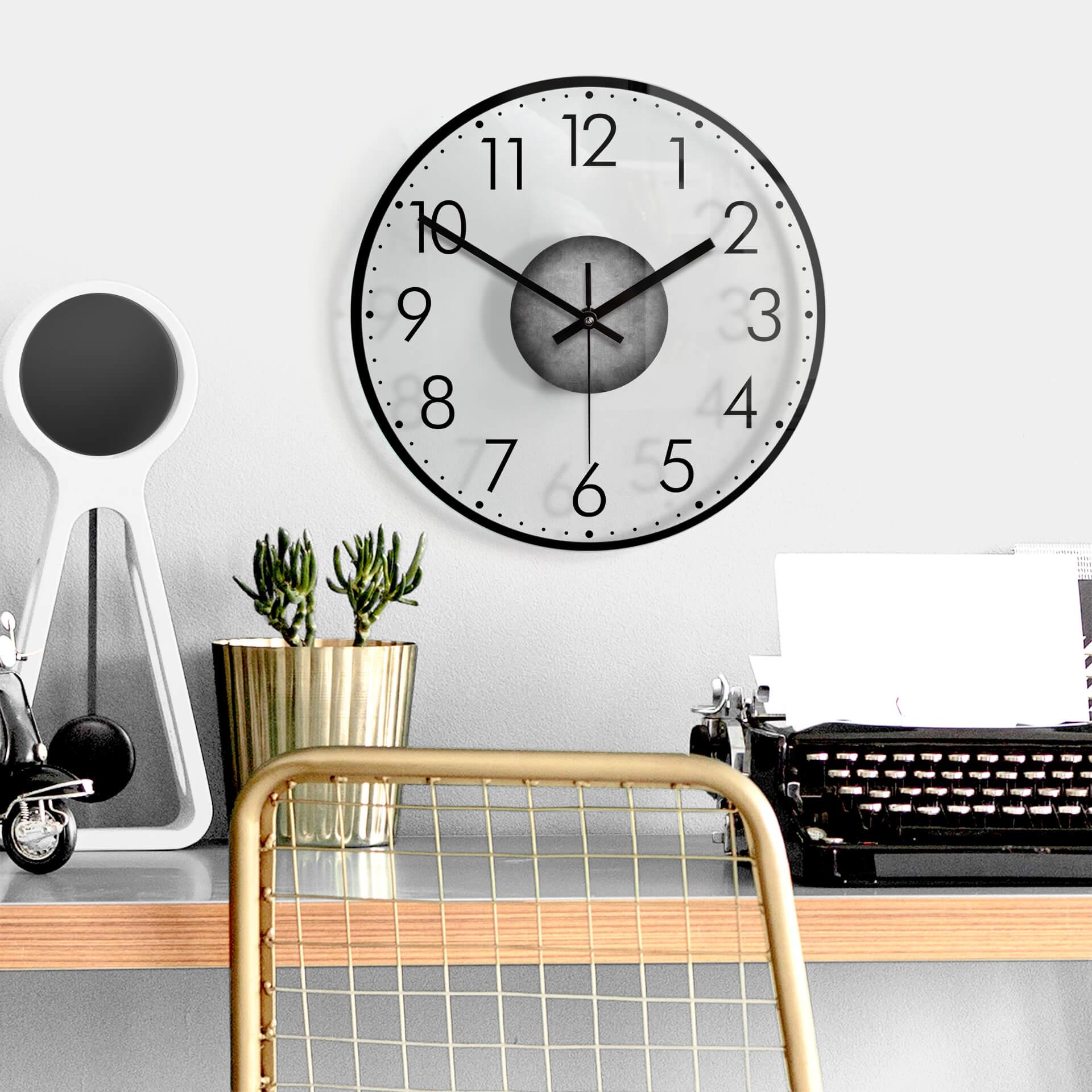 Orologio in vetro - Minimal 01
