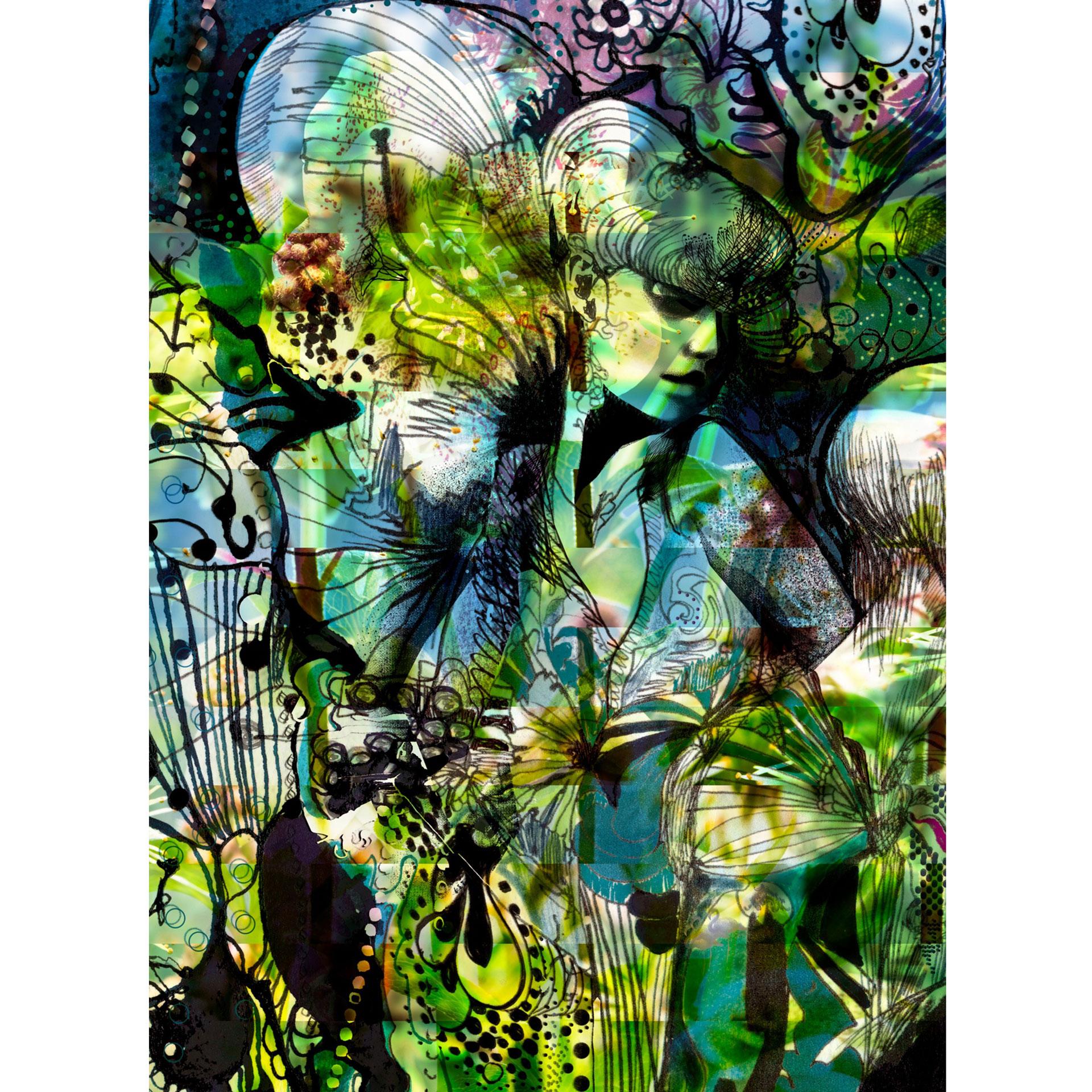 Fotobehang Papierbehang Aphrodite´s Garden