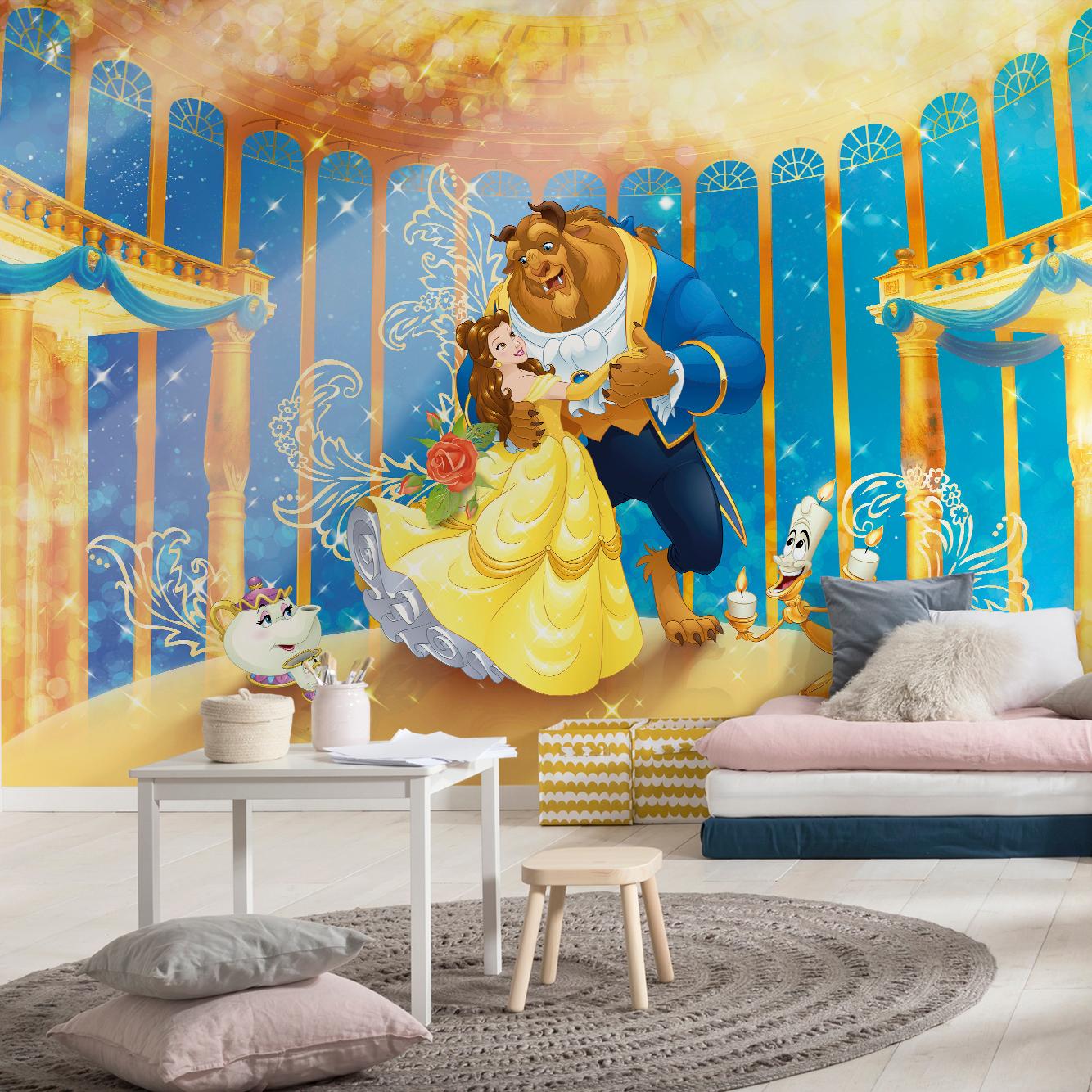 Fotobehang Beauty and the Beast