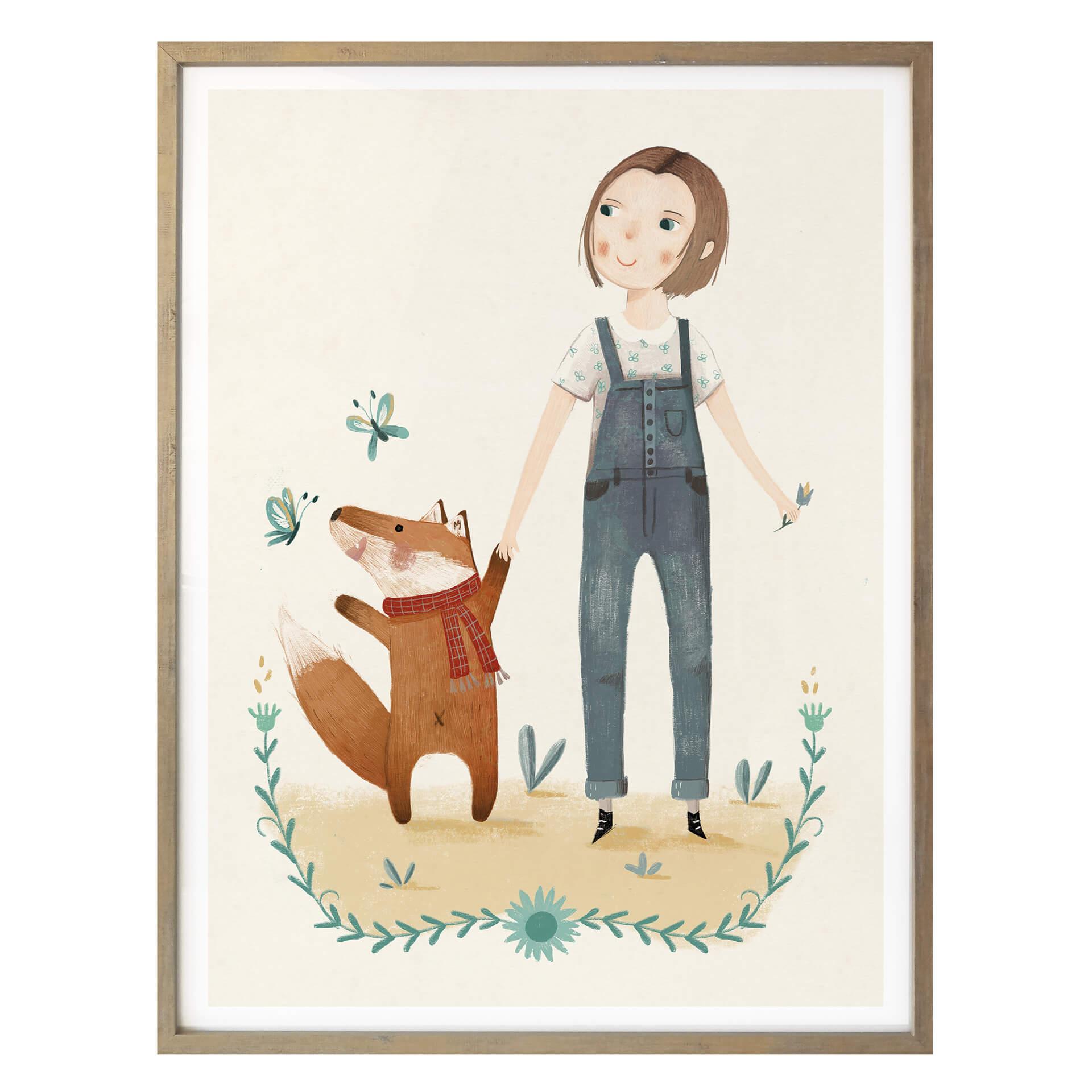 Póster Loske - El paseo