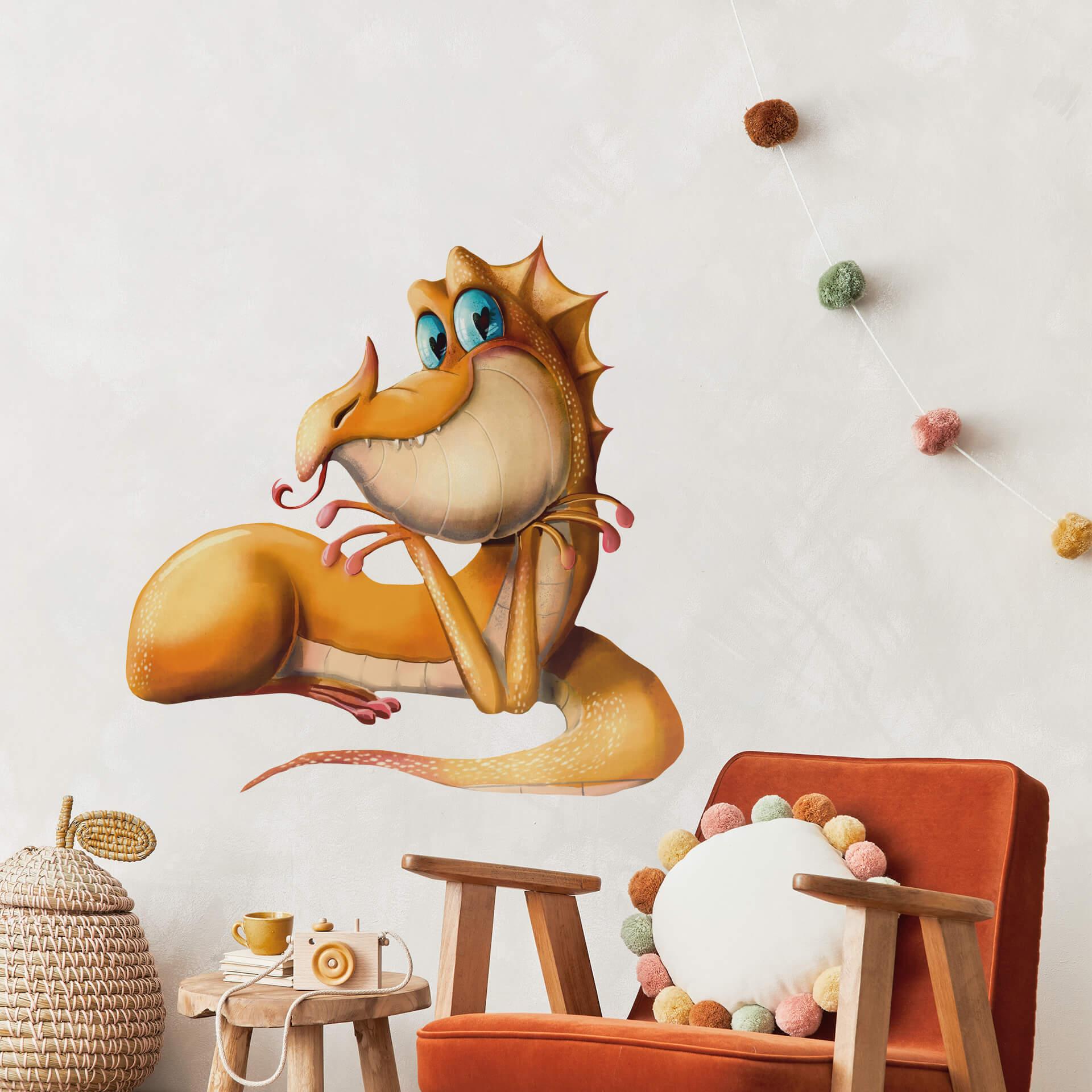 Wallsticker De små drager - Chatterbox