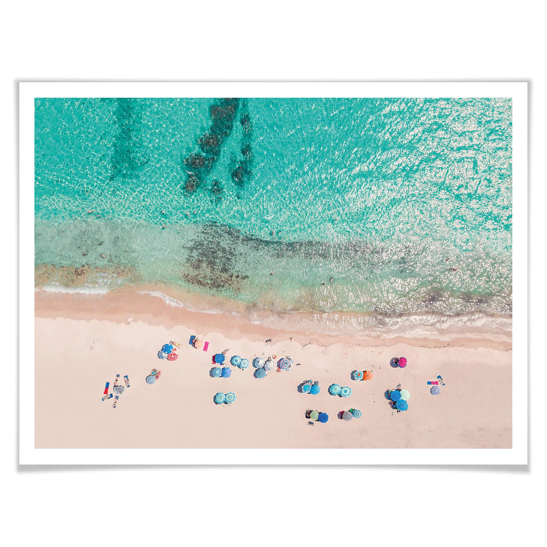 Póster Sisi & Seb - En la playa