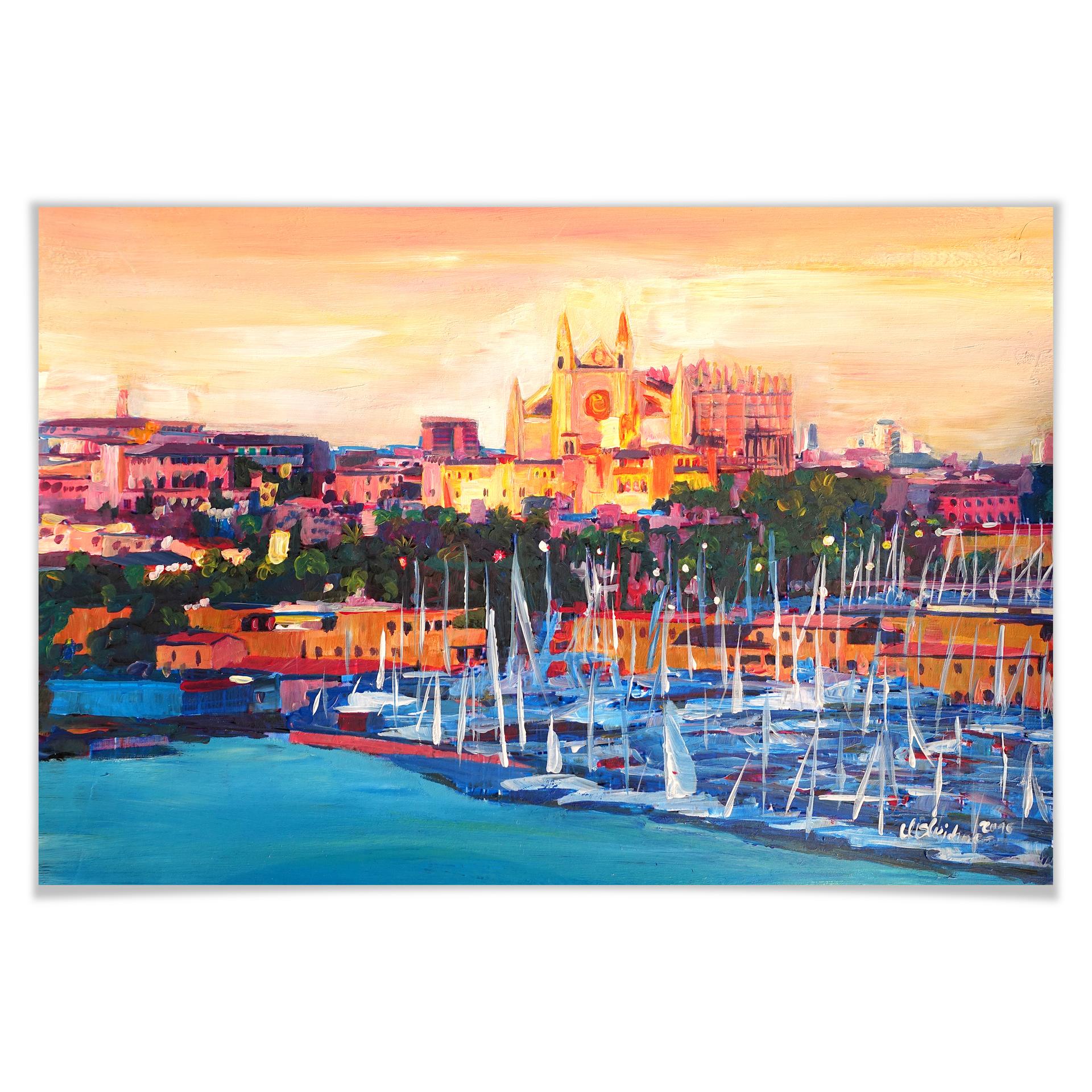 Poster - Bleichner - Cathédrale à Palma de Mallorca