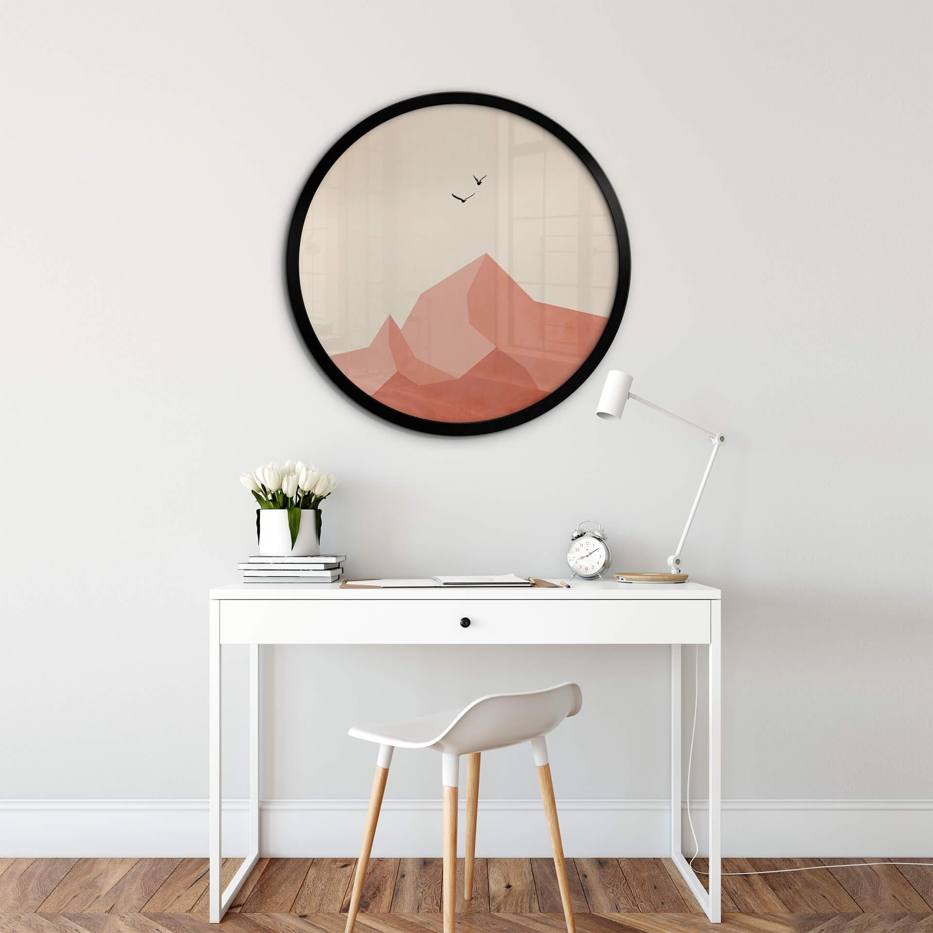 Plakat Kubistika - Top of the Mountain