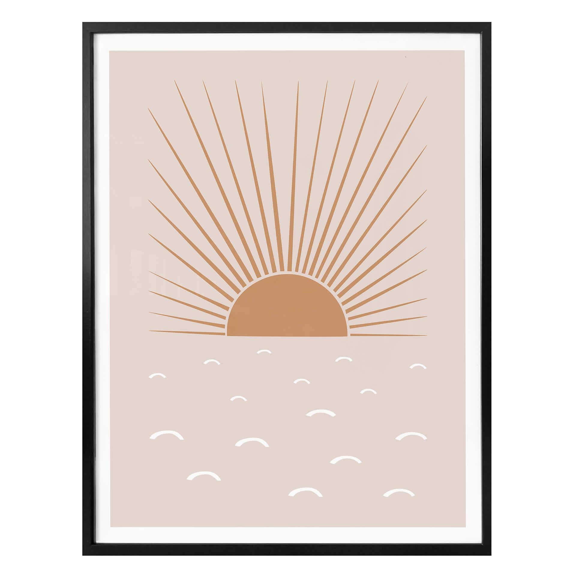 Poster Orara Studio - Rött solljus