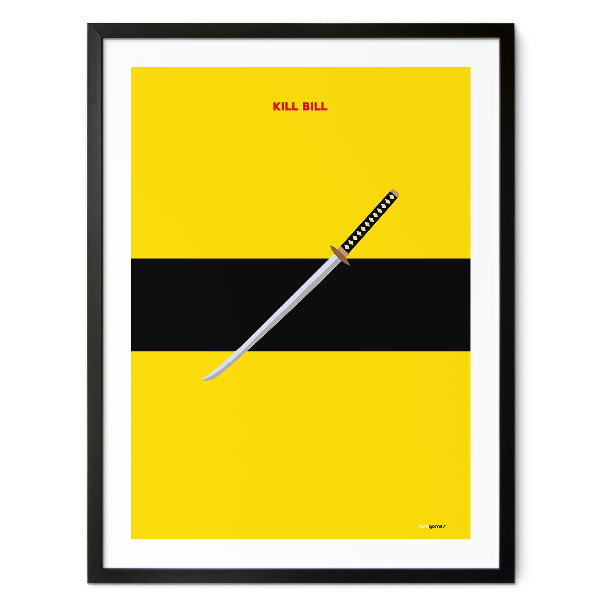 Plakat Inspireret af filmen "Kill Bill" - Gomes