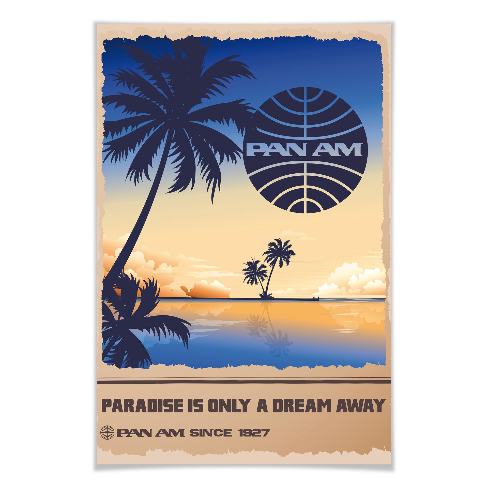 Plakat - PAN AM - Dream in Paradise