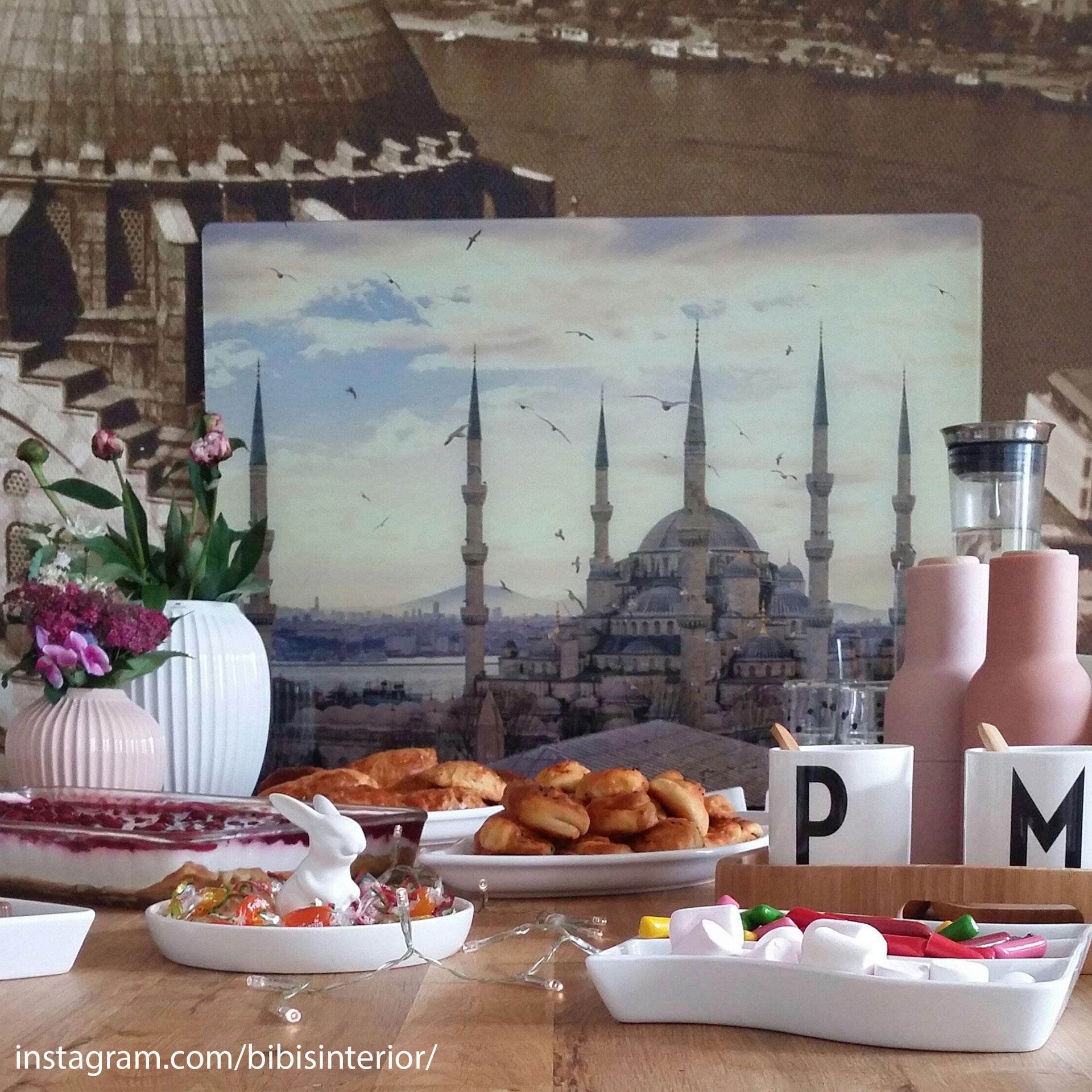 Glasschilderijen Moskee in Istanbul