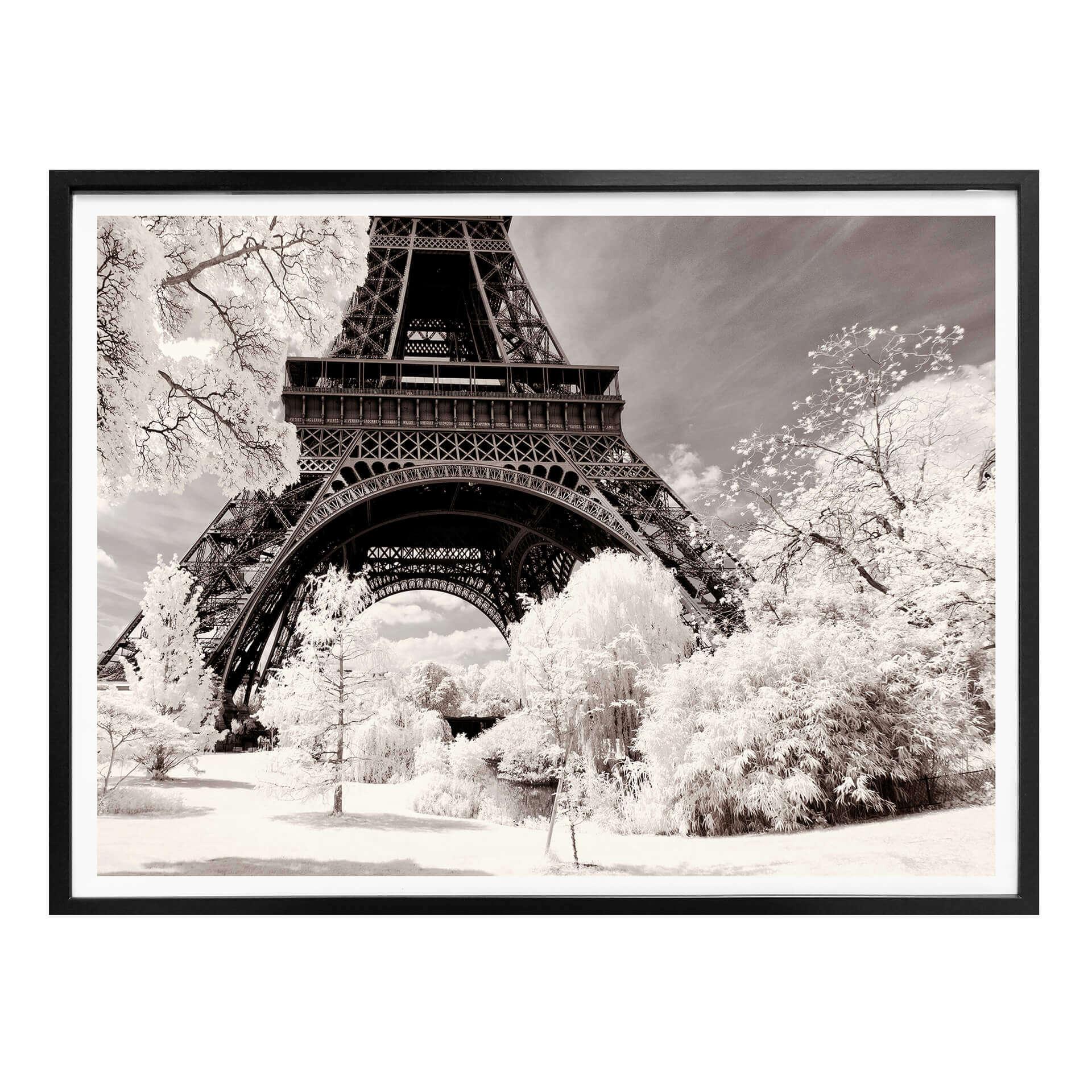 Poster Hugonnard - Vinterkänsla i Paris