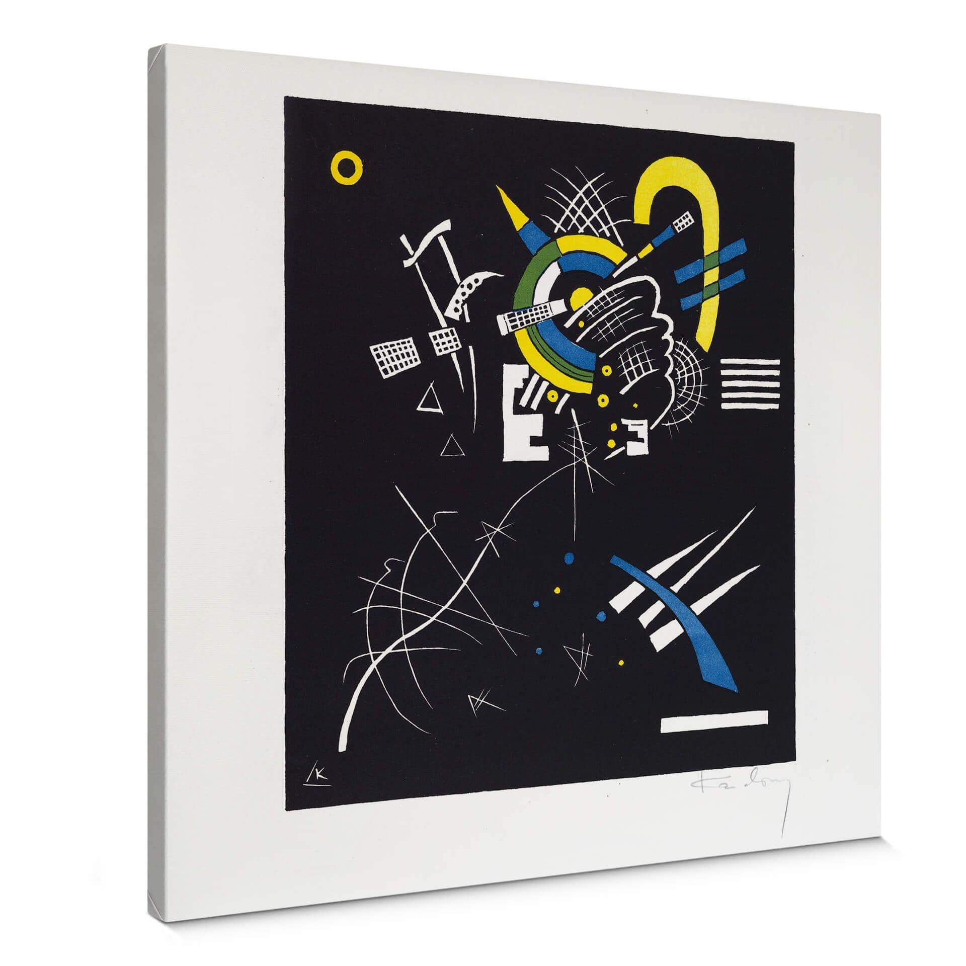 Canvastavla Kandinsky - Små världar 7