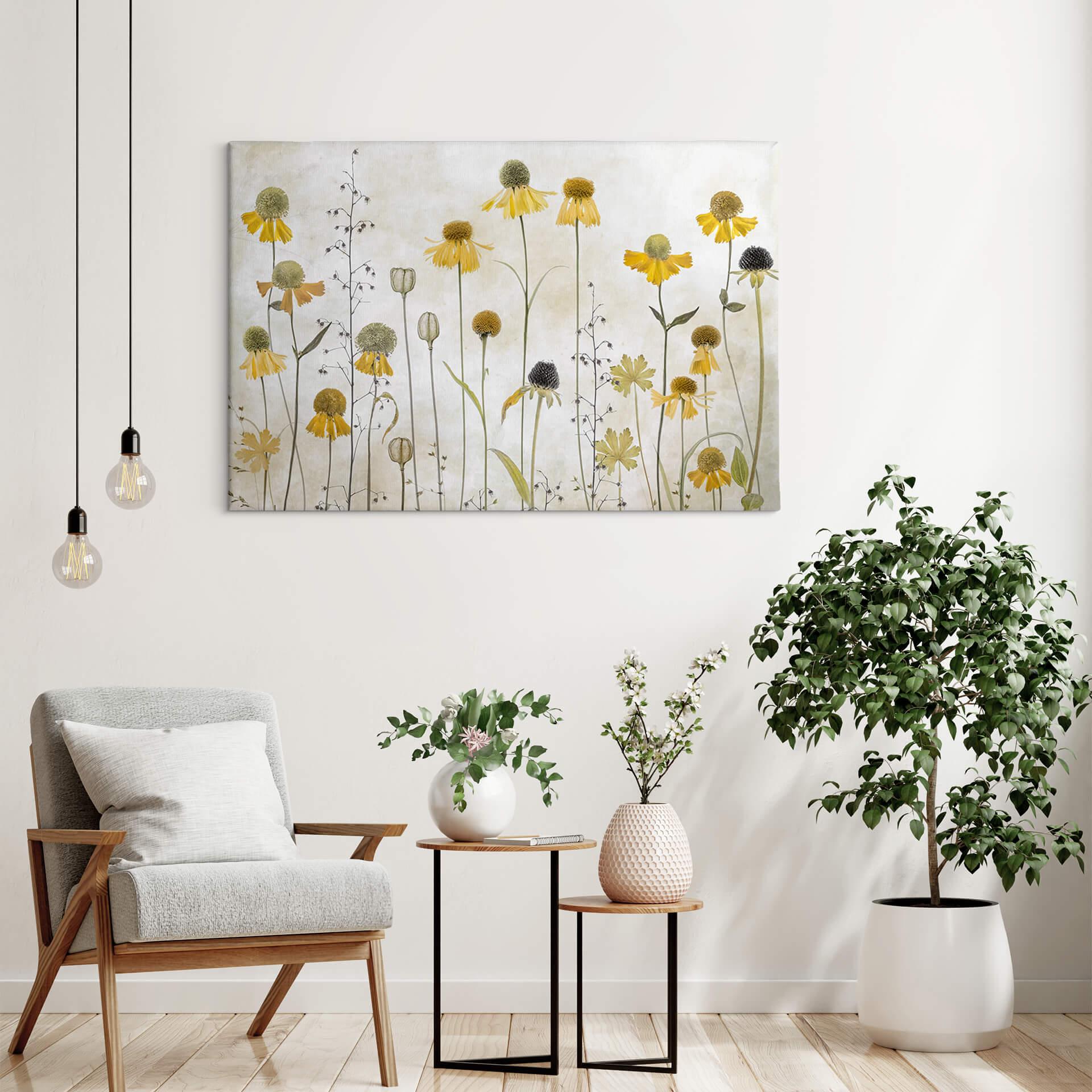 Lienzo Disher - Girasol