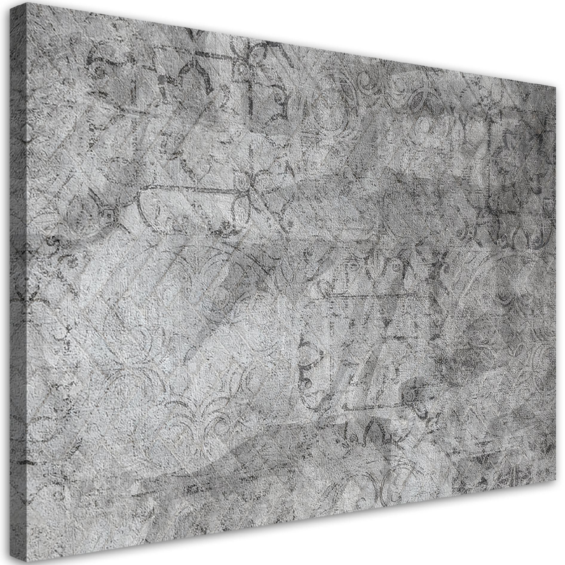 Canvasbillede, Beton væg tekstur