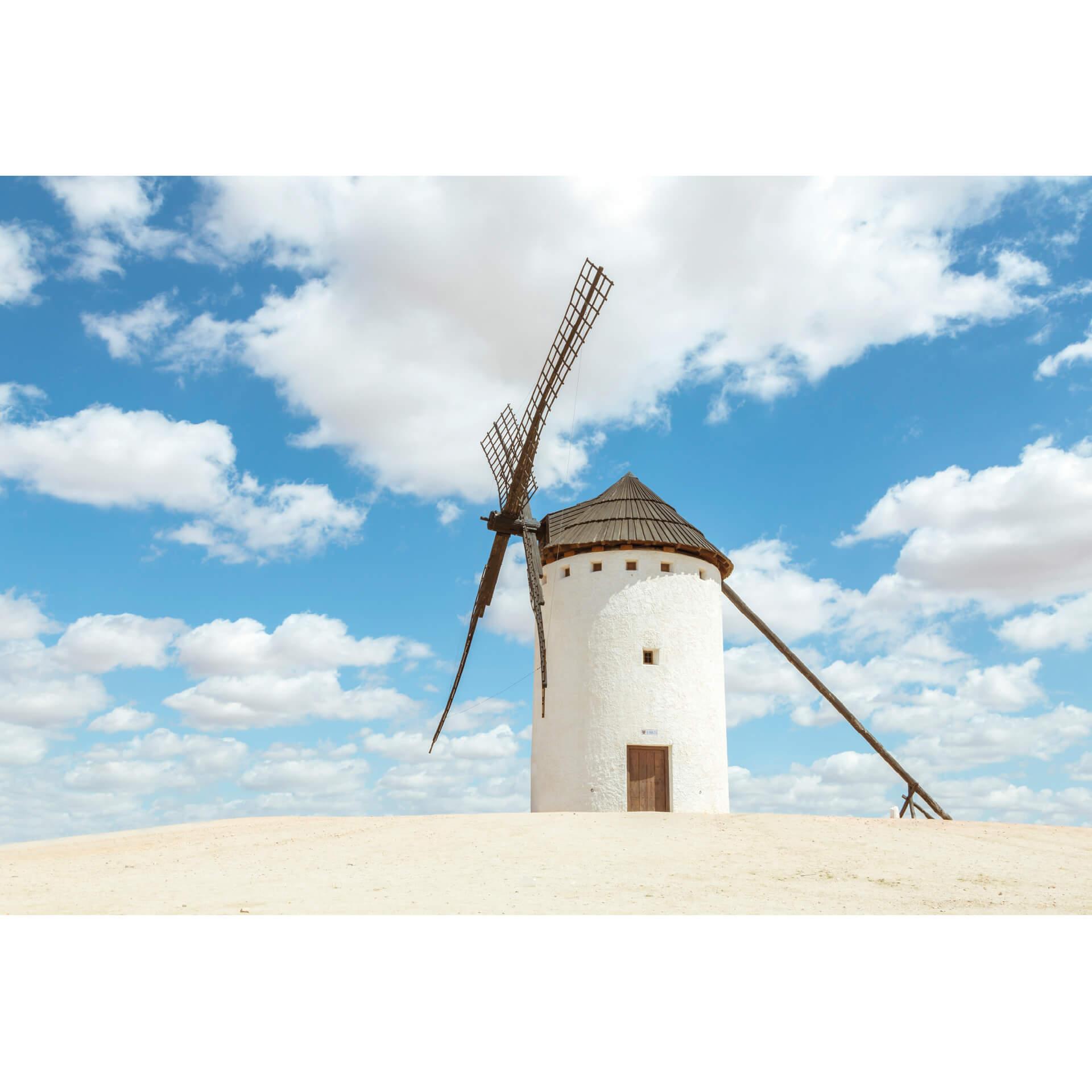 Fotobehang Colombo - Molen op Don Quijote Route