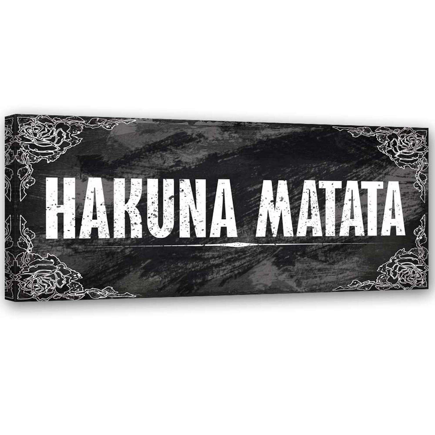 Canvasbillede, Hakuna Matata løvernes konge